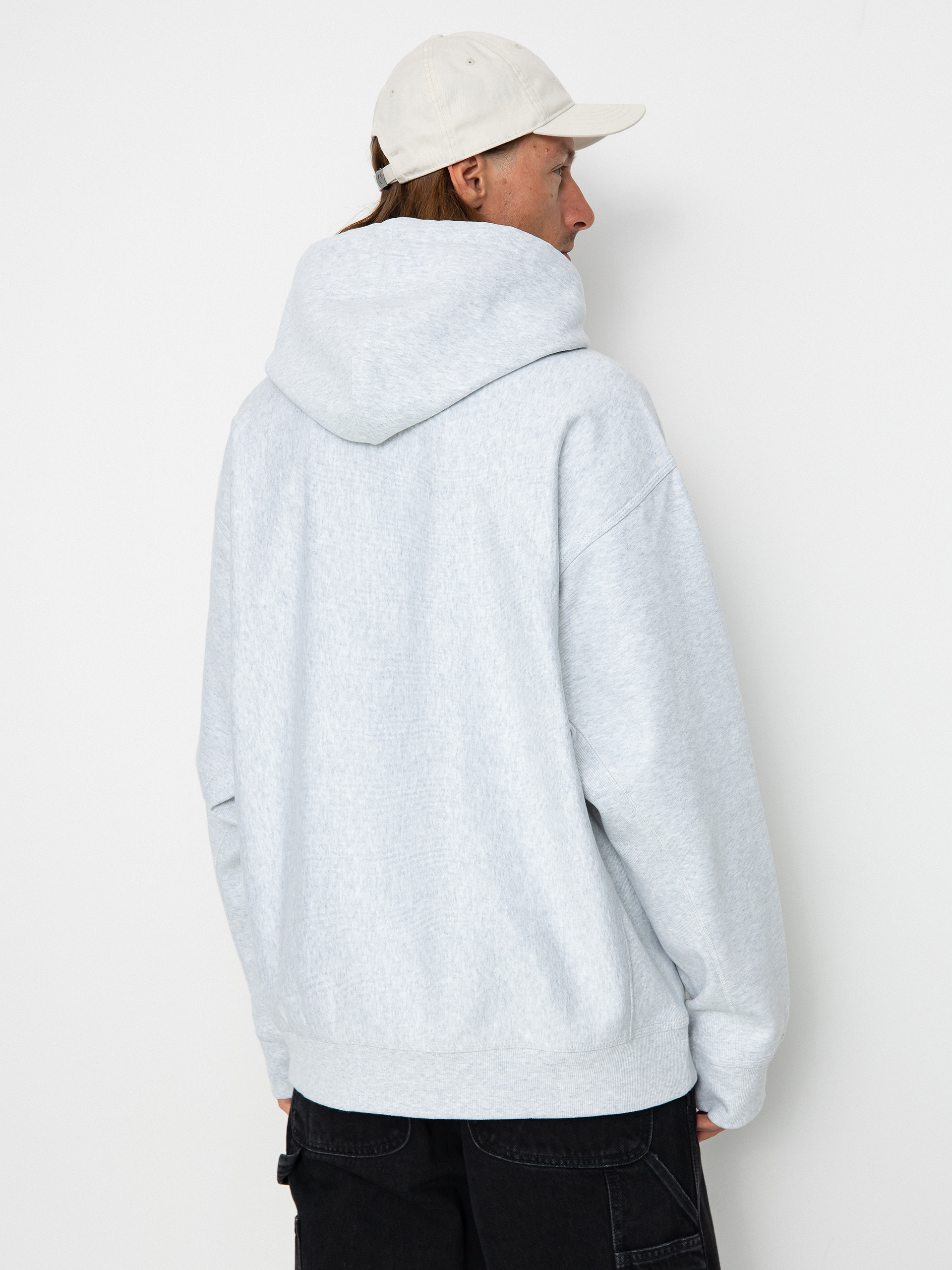 Carhartt WIP American Script HD Hoodie (ash heather)