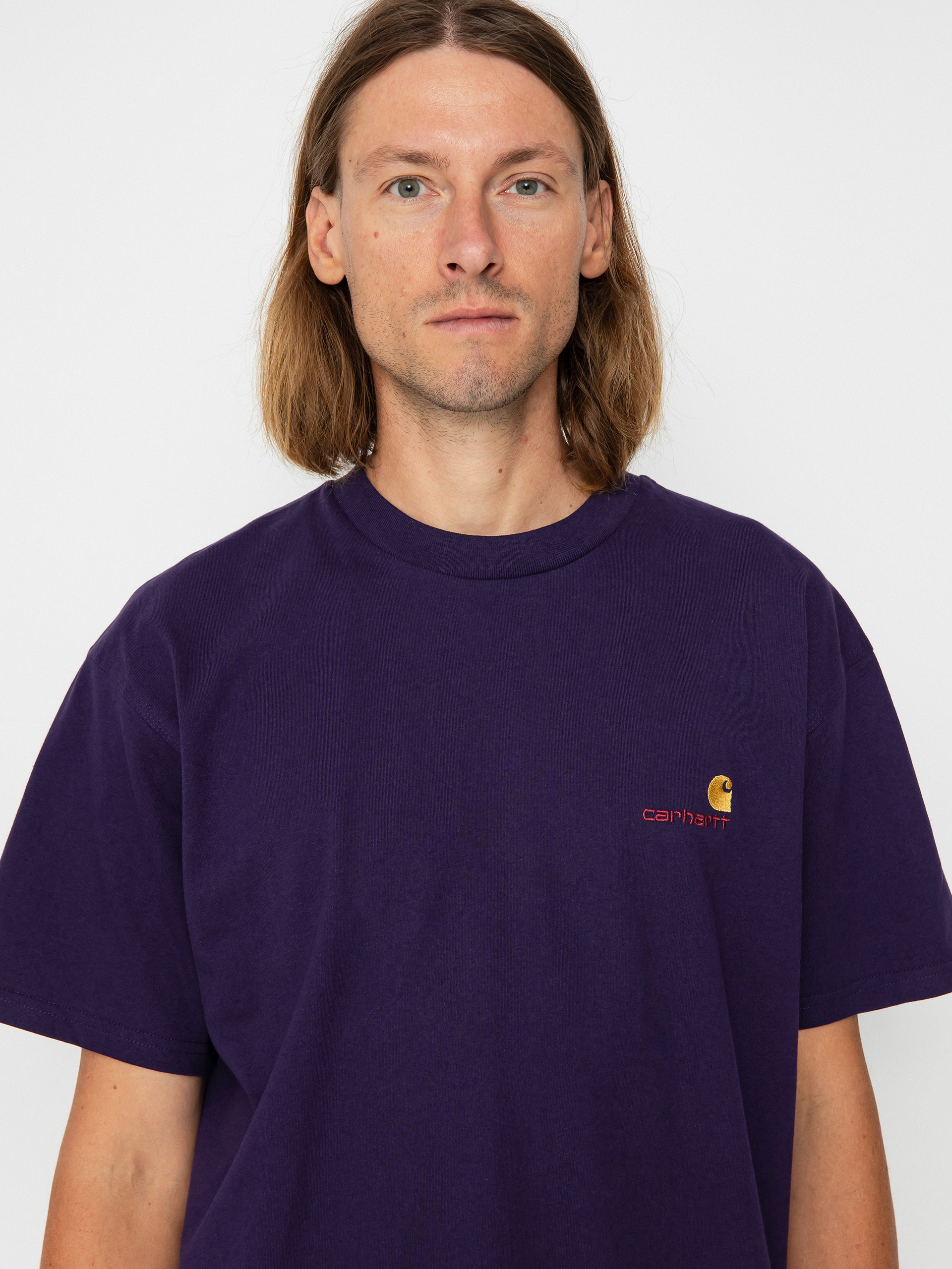 Carhartt WIP American Script T-shirt (cassis)