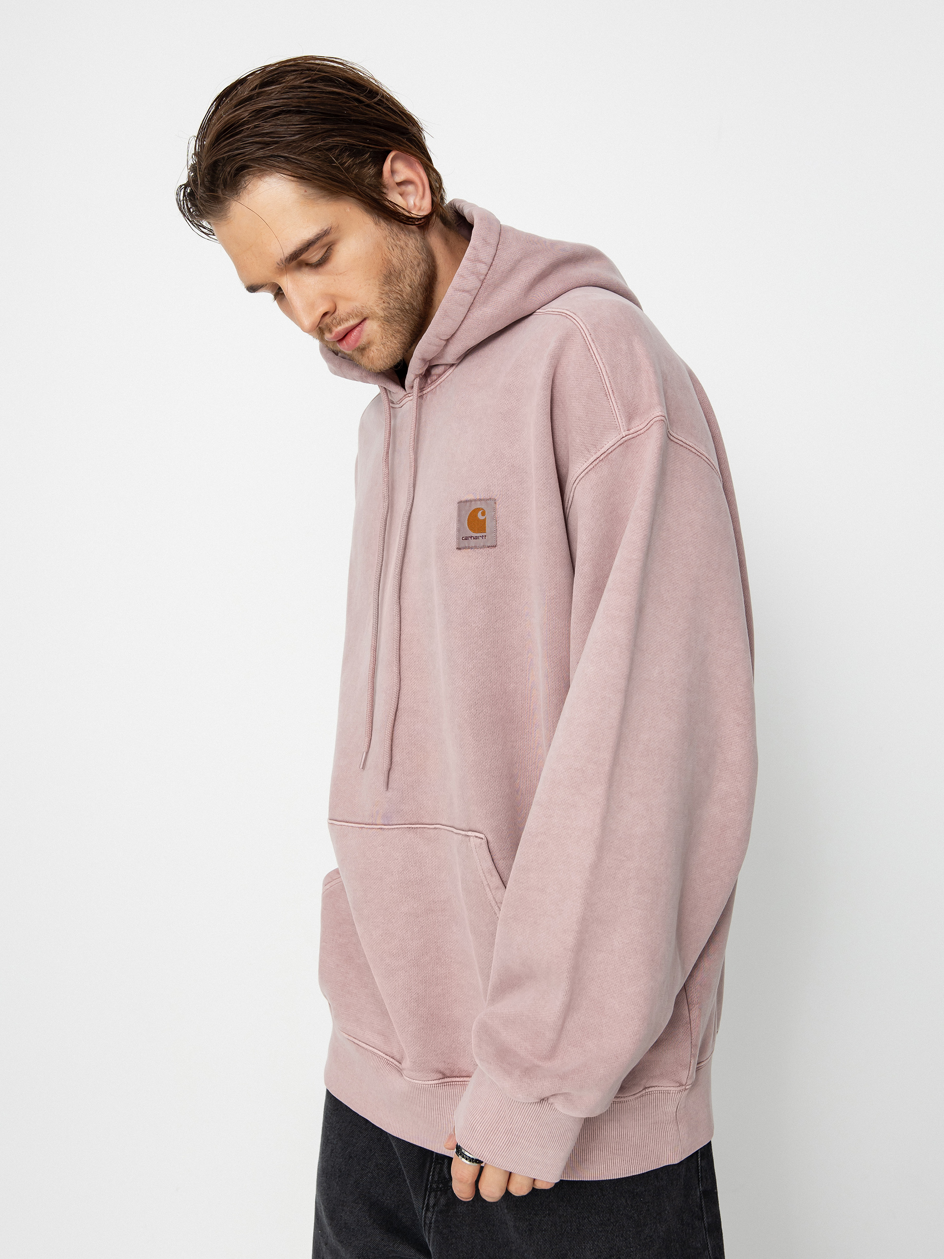 Carhartt WIP Vista HD Hoodie (glassy pink)