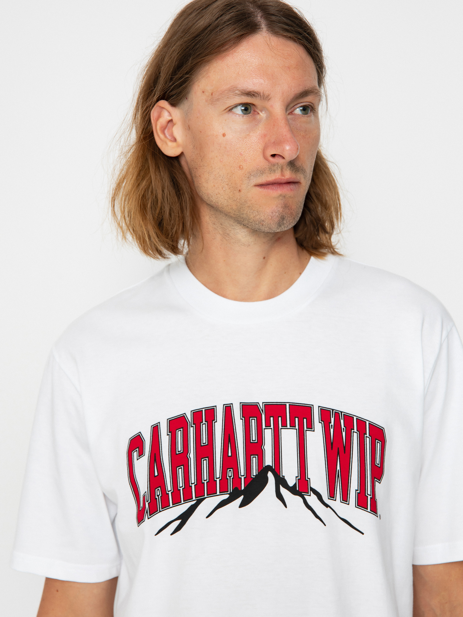 Carhartt WIP Mountain College T-shirt (white)