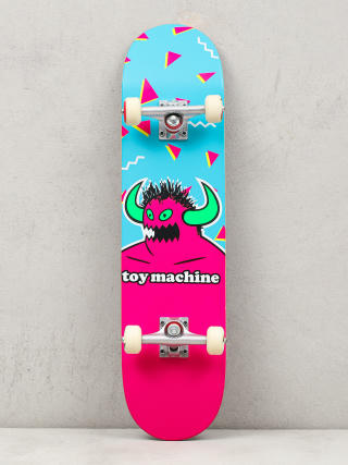 Toy Machine 80s Monster Skateboard (light blue/pink)