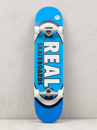 Real Classic Oval Skateboard (medium blue)