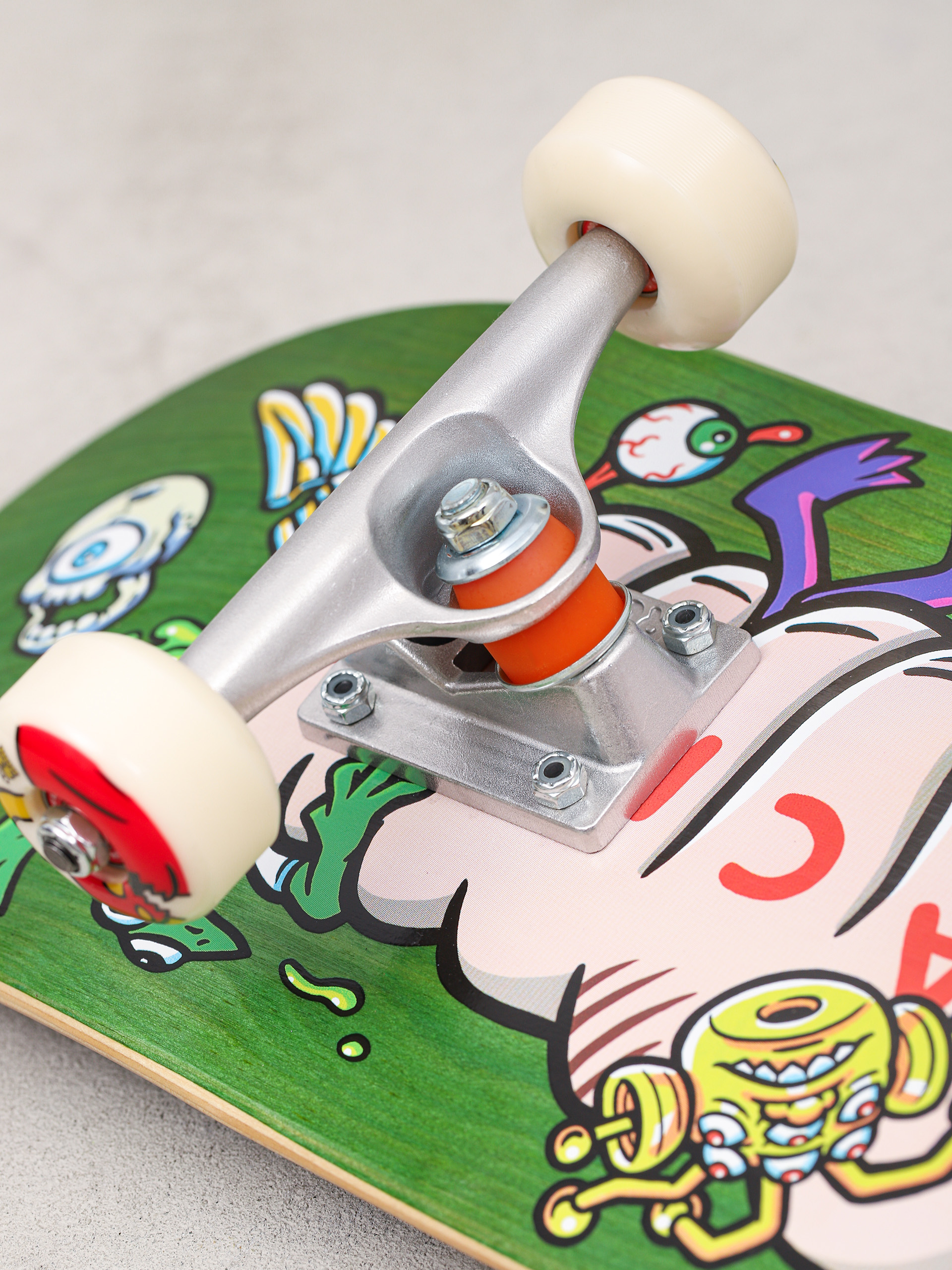 Toy Machine Vice Hell Monster Skateboard (green)