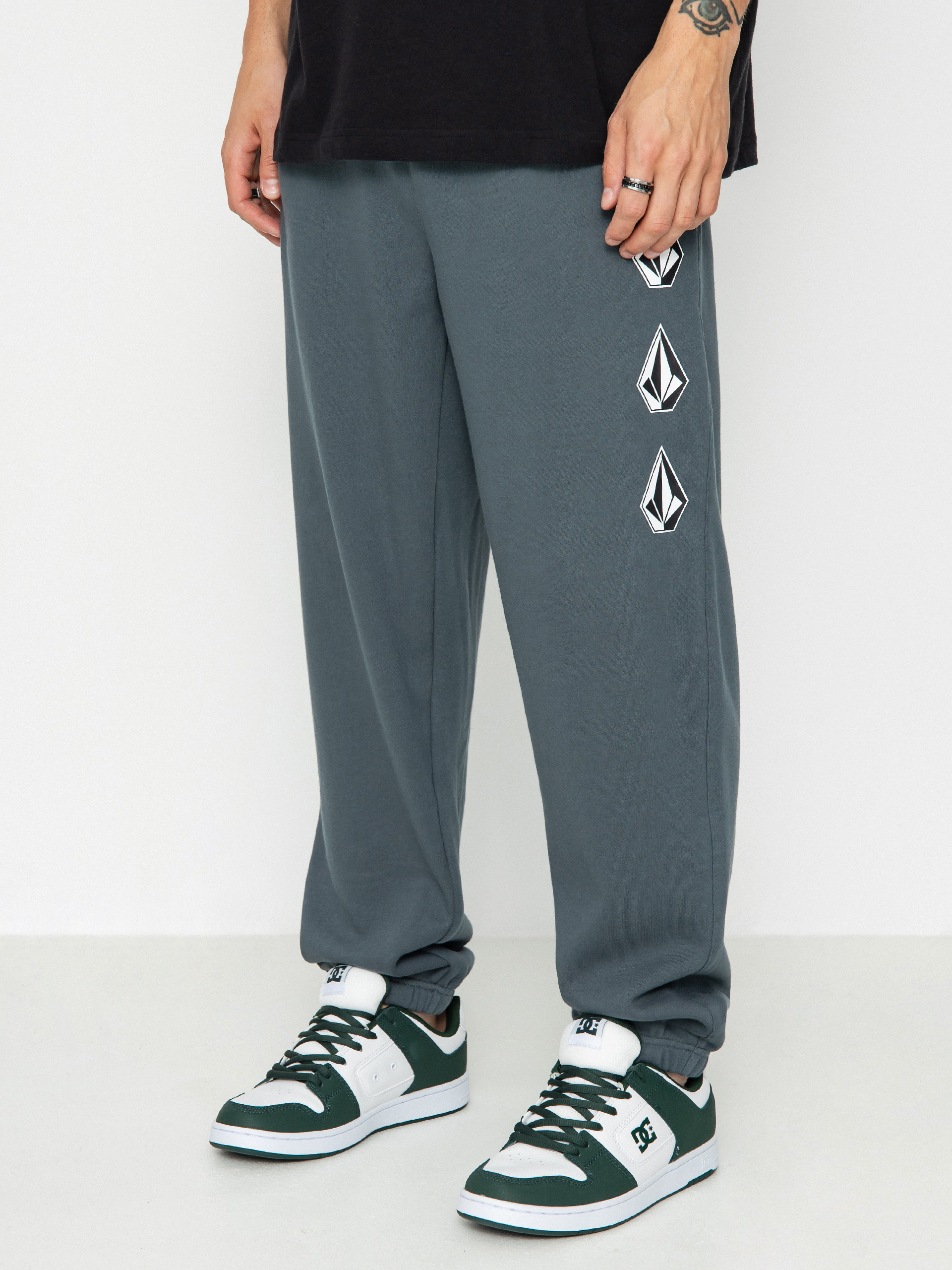 Volcom Iconic Stone Fleece Pants (dark slate)