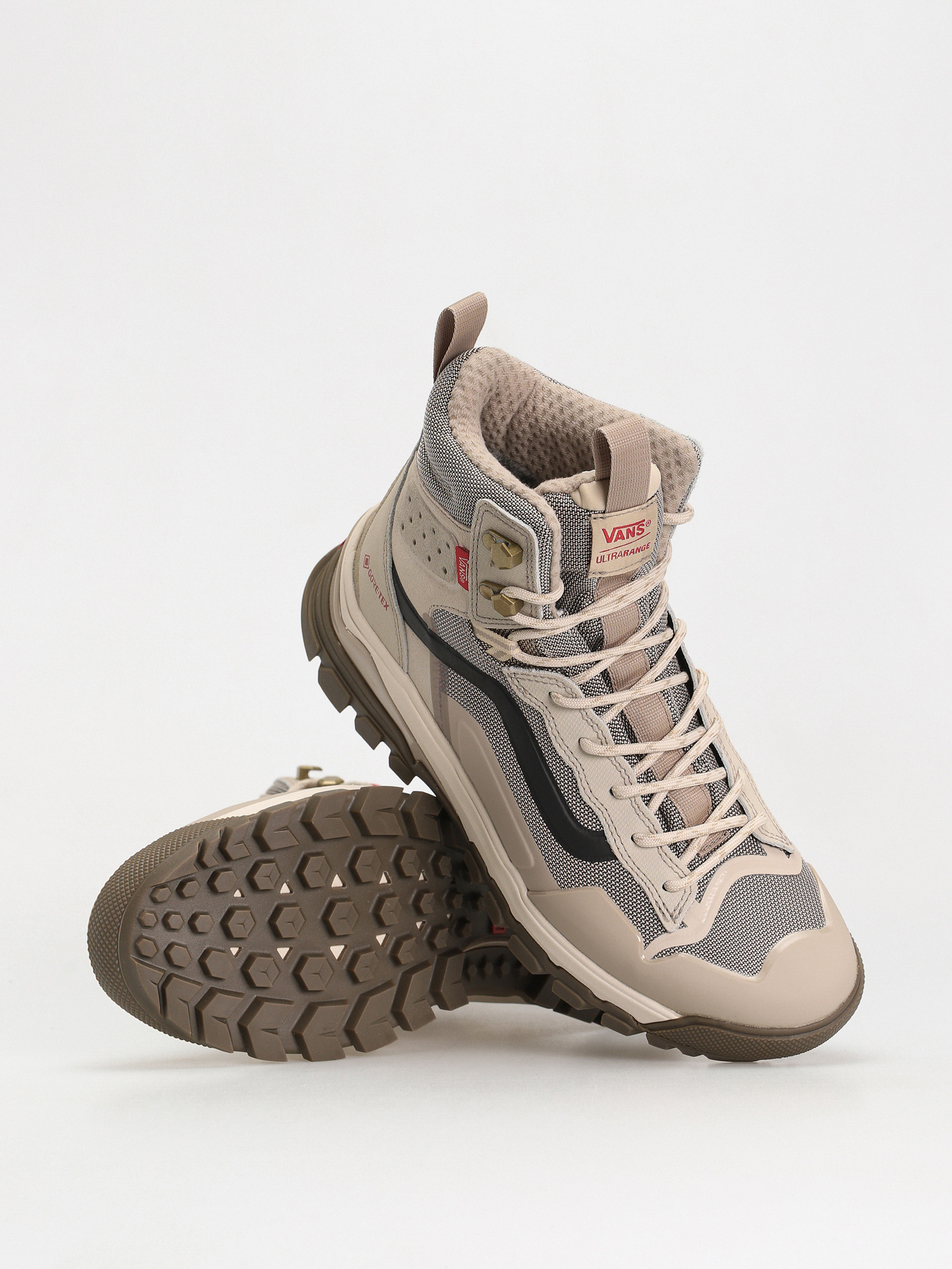 Vans Ultrarange Exo Hi Gore Tex Mte 3 Shoes (khaki/gum)