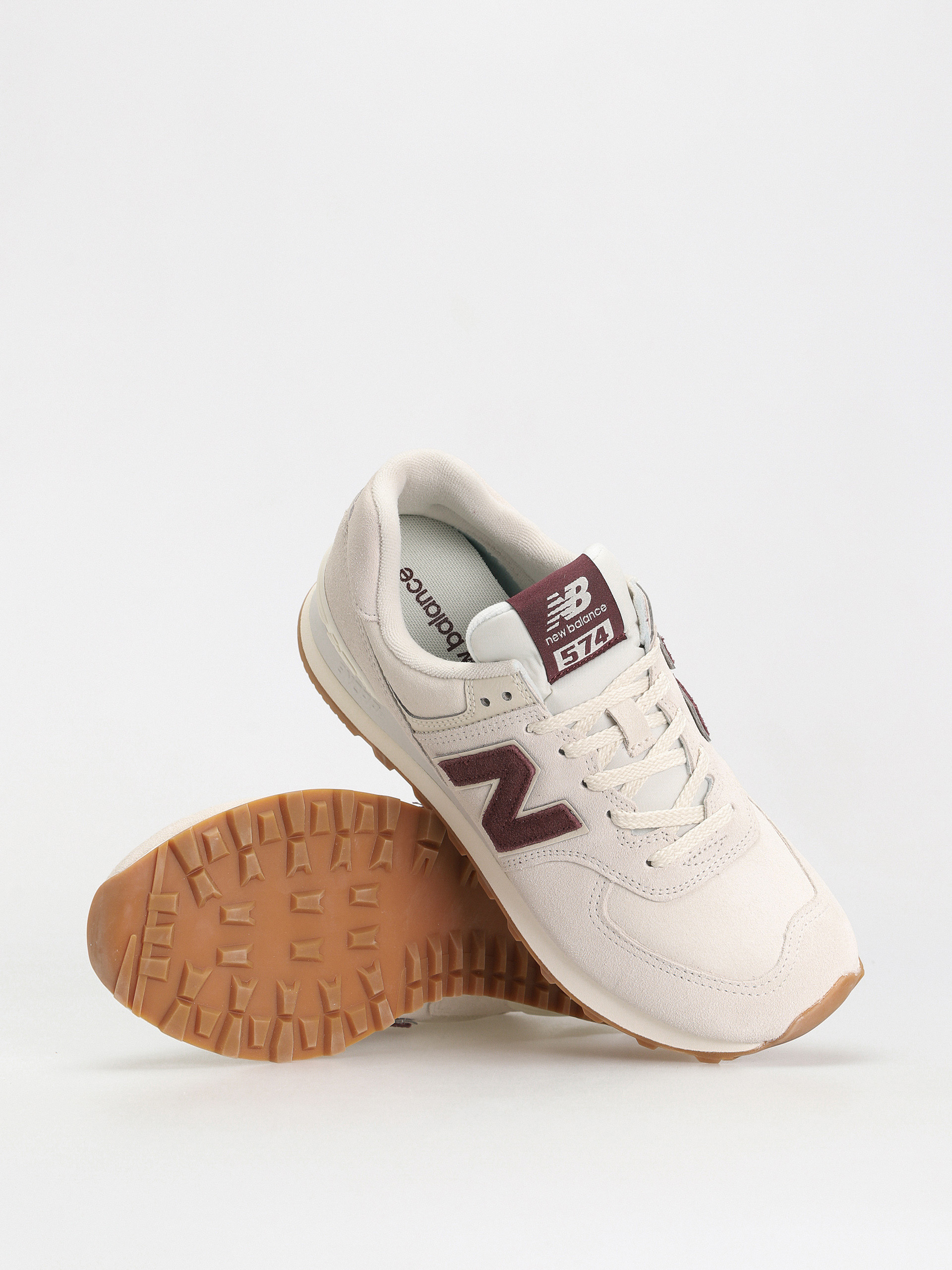 New Balance 574 Shoes (bone white)
