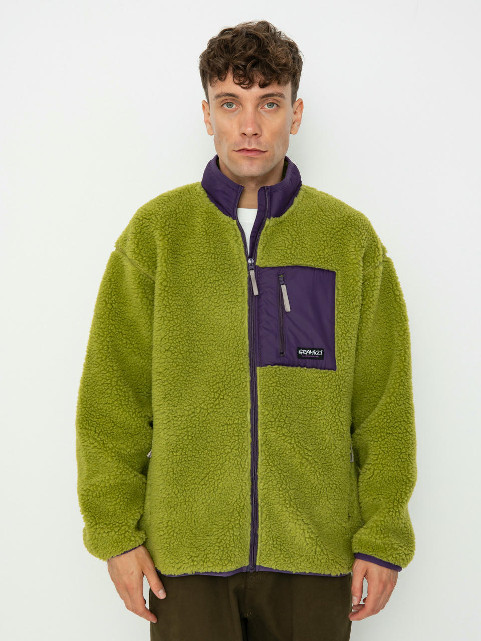 Gramicci Sherpa Jacke (dusted lime)