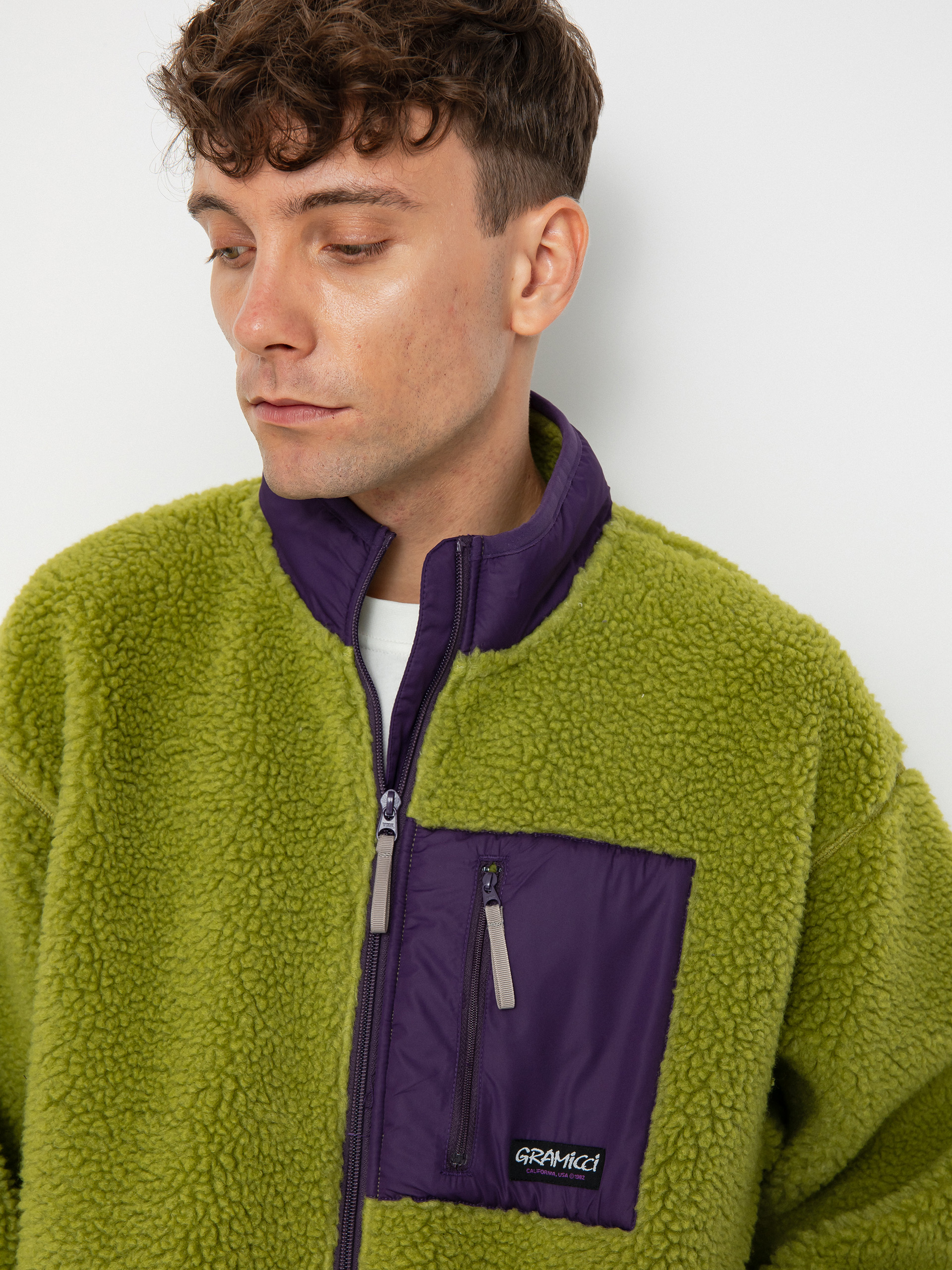 Gramicci Sherpa Jacke (dusted lime)