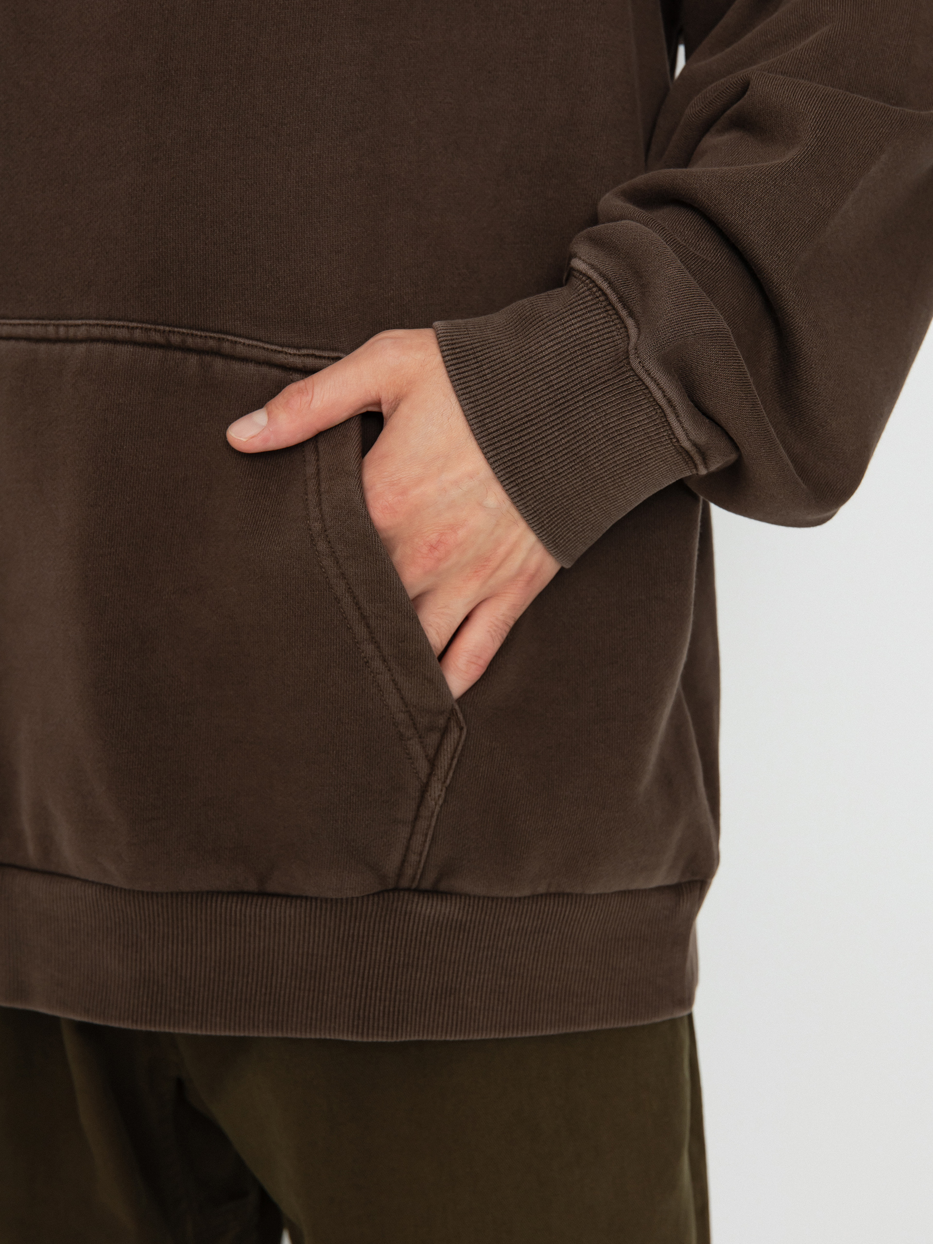 Gramicci Original Freedom Oval HD Hoodie (brown pigment)