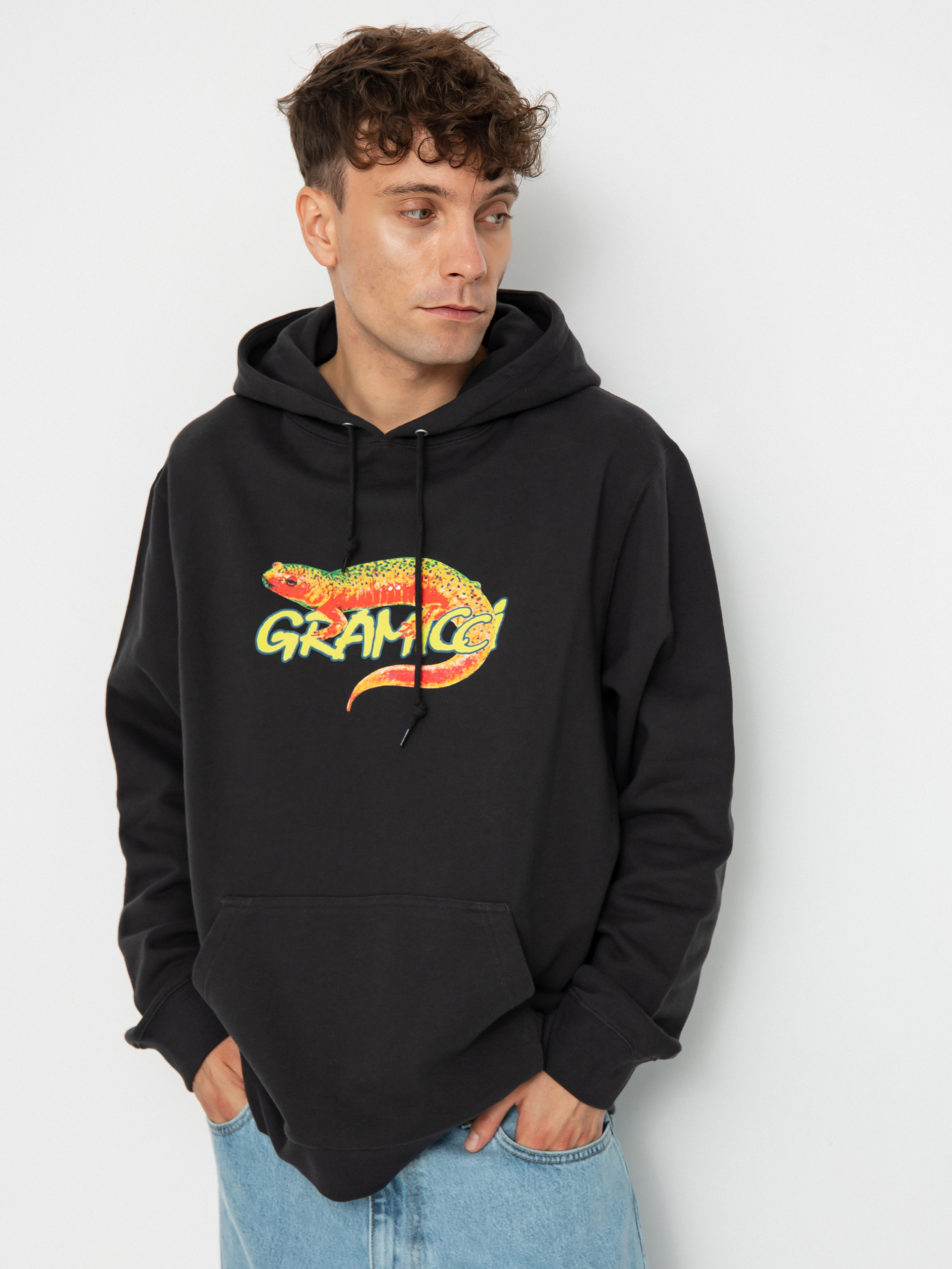 Gramicci Salamander HD Hoodie (vintage black)