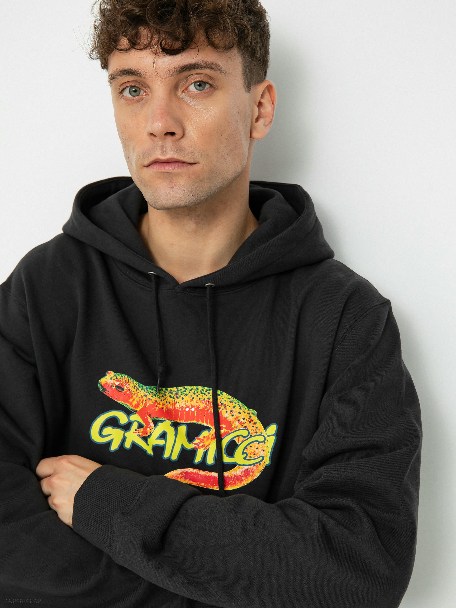 Gramicci Salamander HD Hoodie (vintage black)