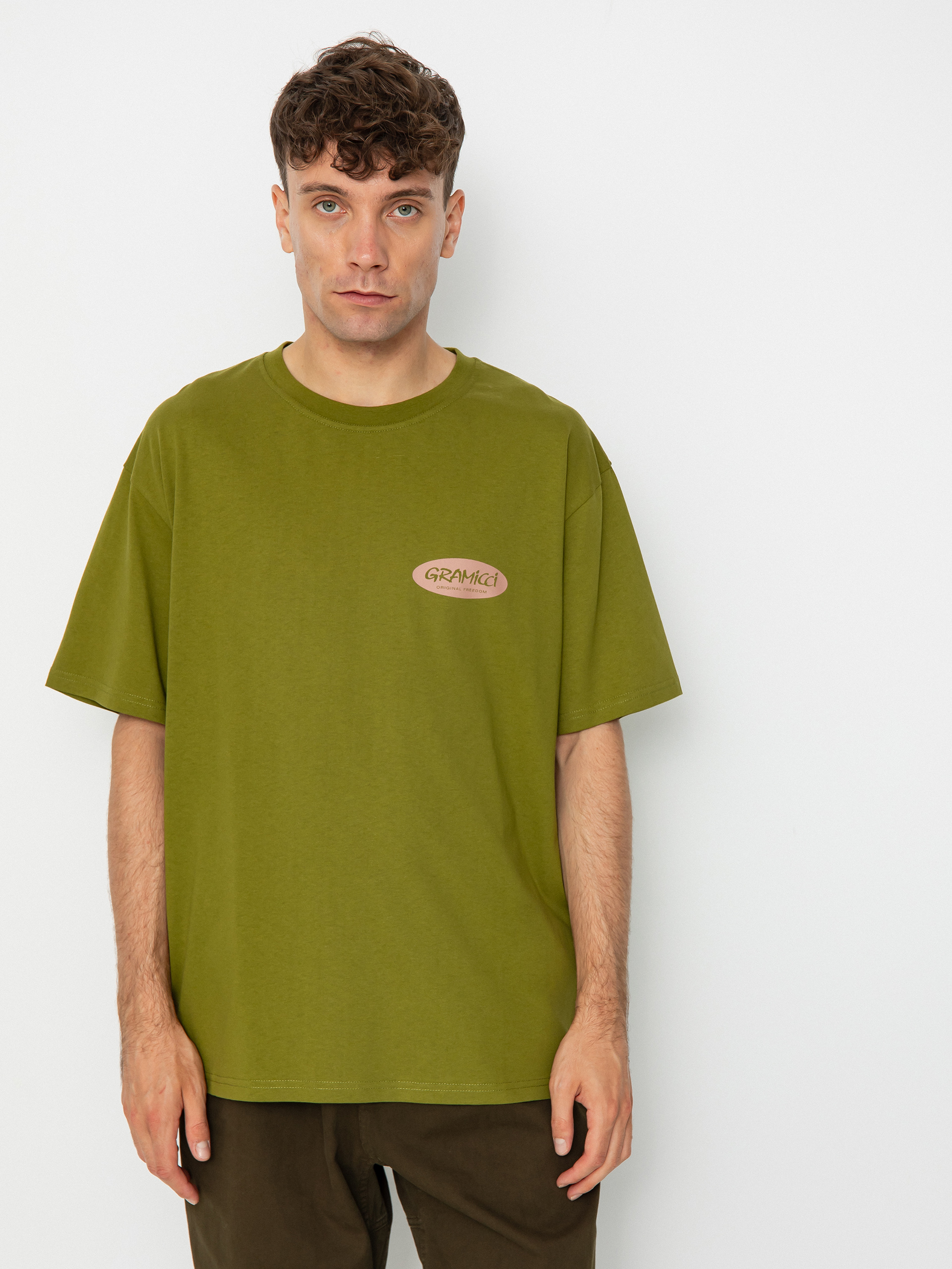Gramicci Original Freedom Oval T-shirt (pistachio)