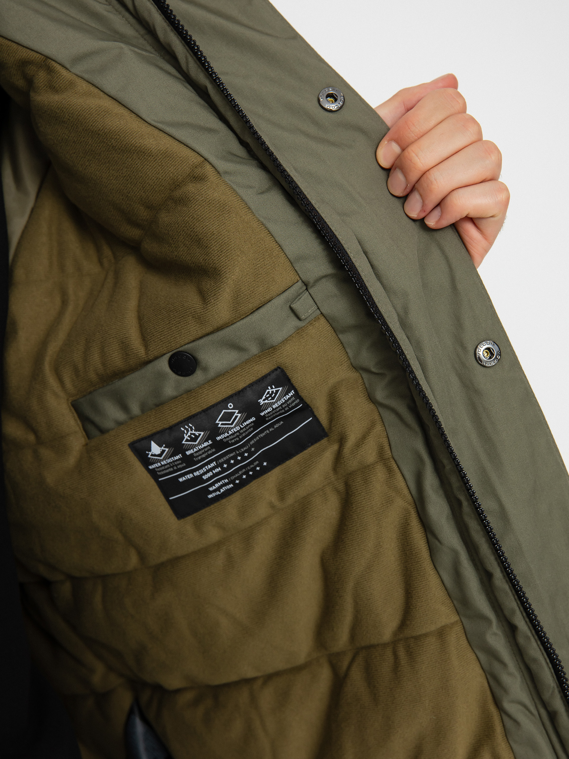 Volcom Stoke Stone II 5K Jacket - green (wintermoss)