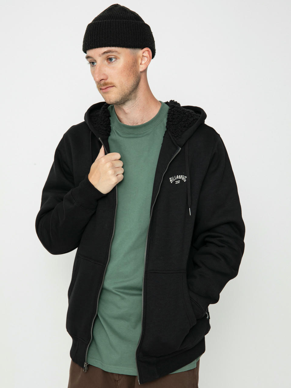 Billabong Arch Sherpa Jacket (black)