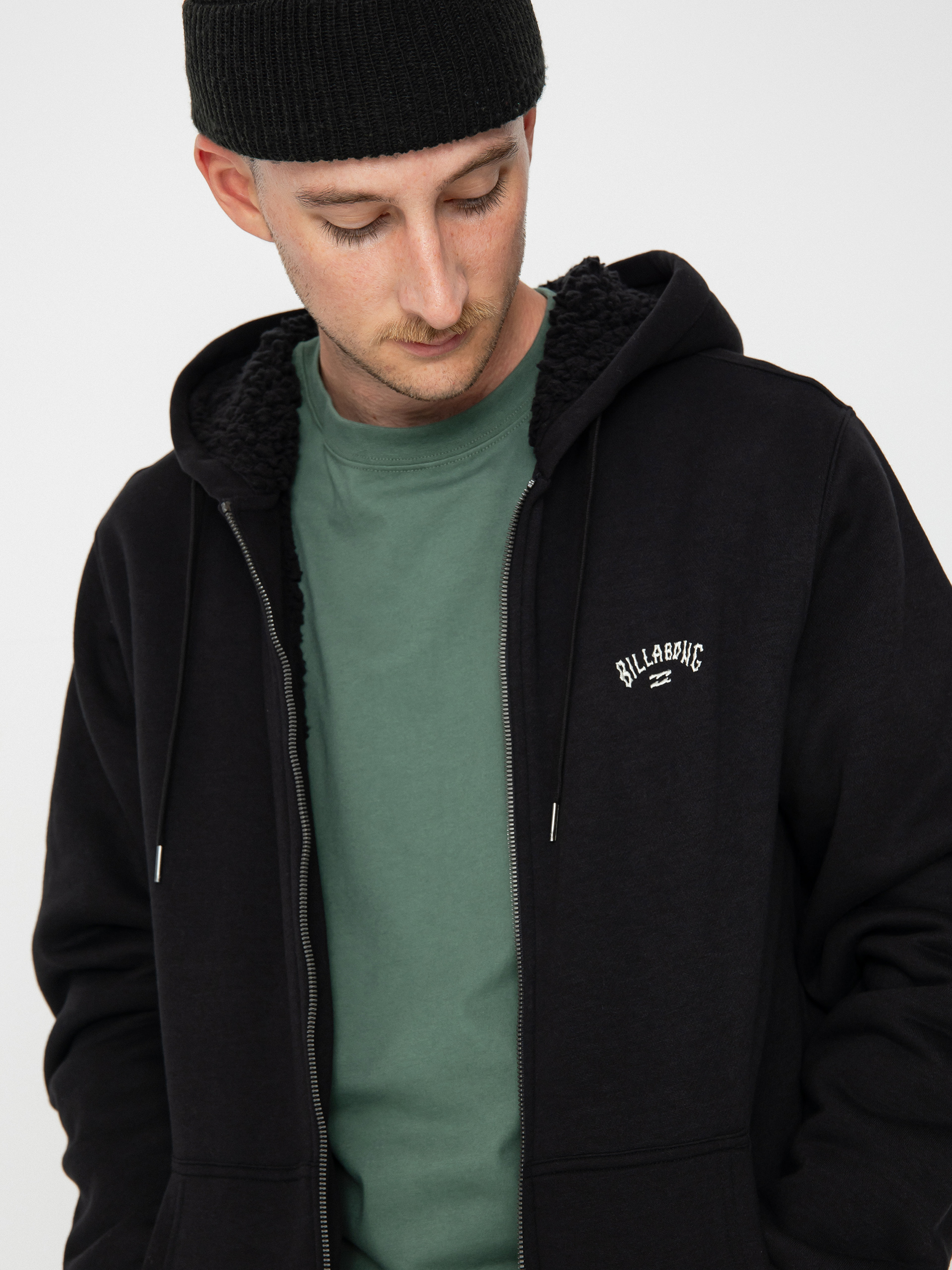 Billabong Arch Sherpa Jacke (black)