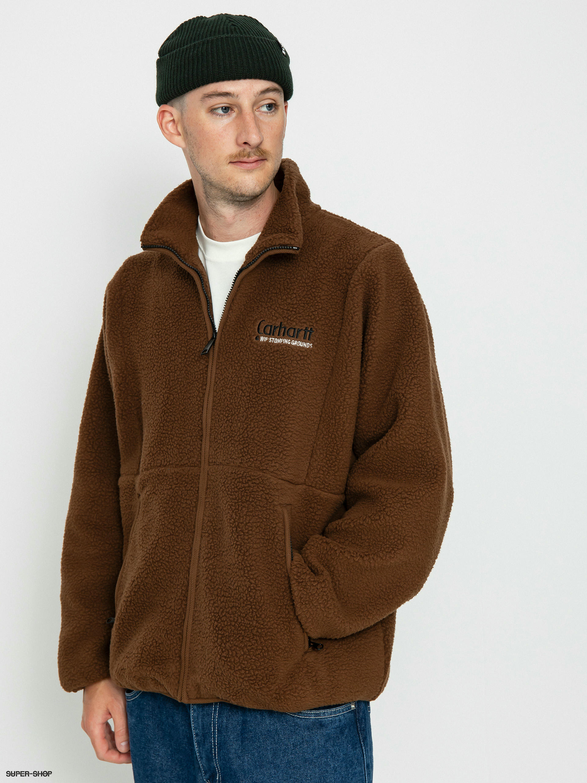 Carhartt wip store fleece jacket