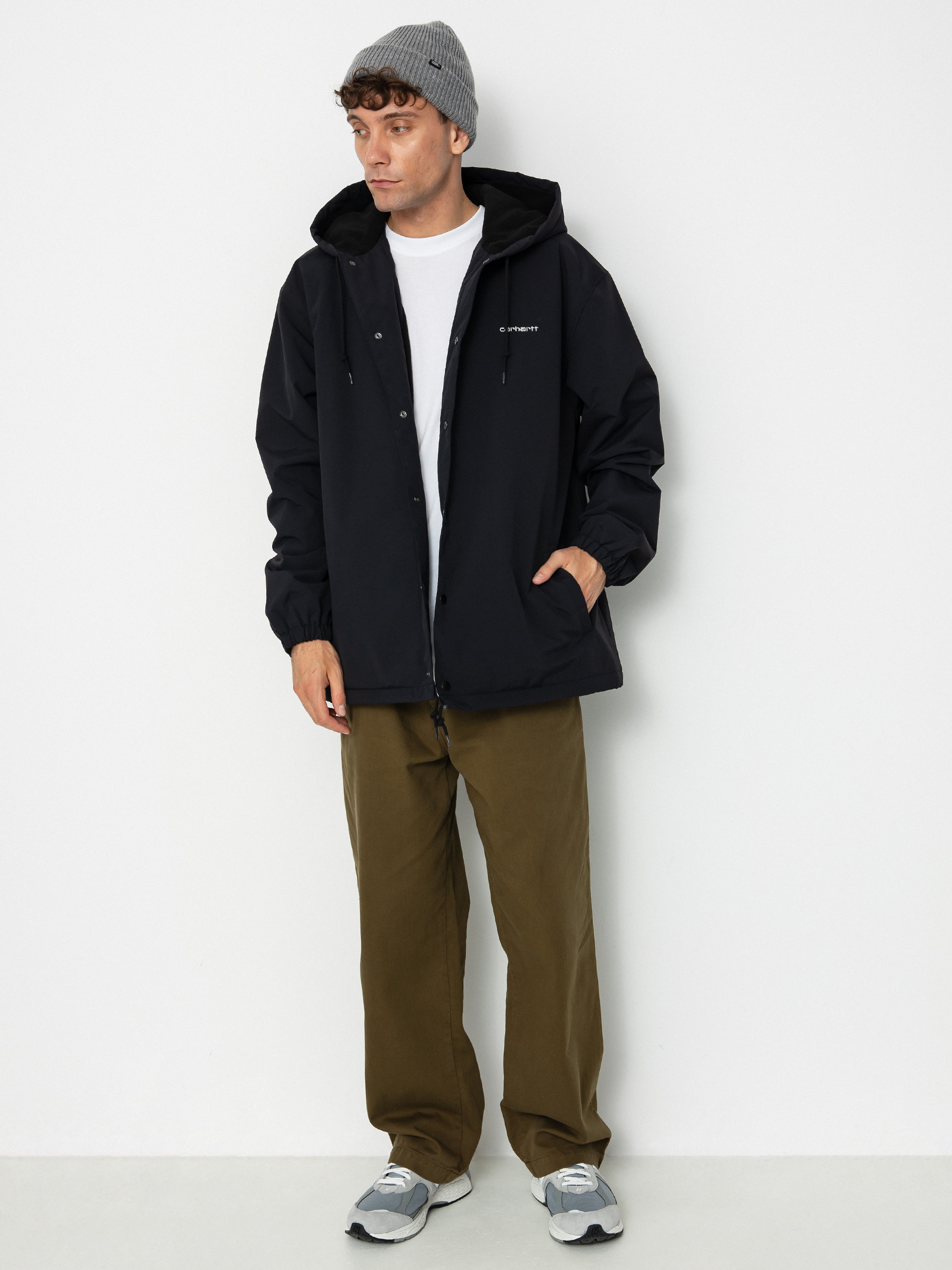 Carhartt WIP Coach HD Jacke (black/white)