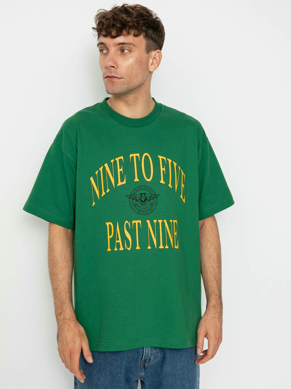 Carhartt WIP Nine To Five Past Nine T-Shirt (aspen green)