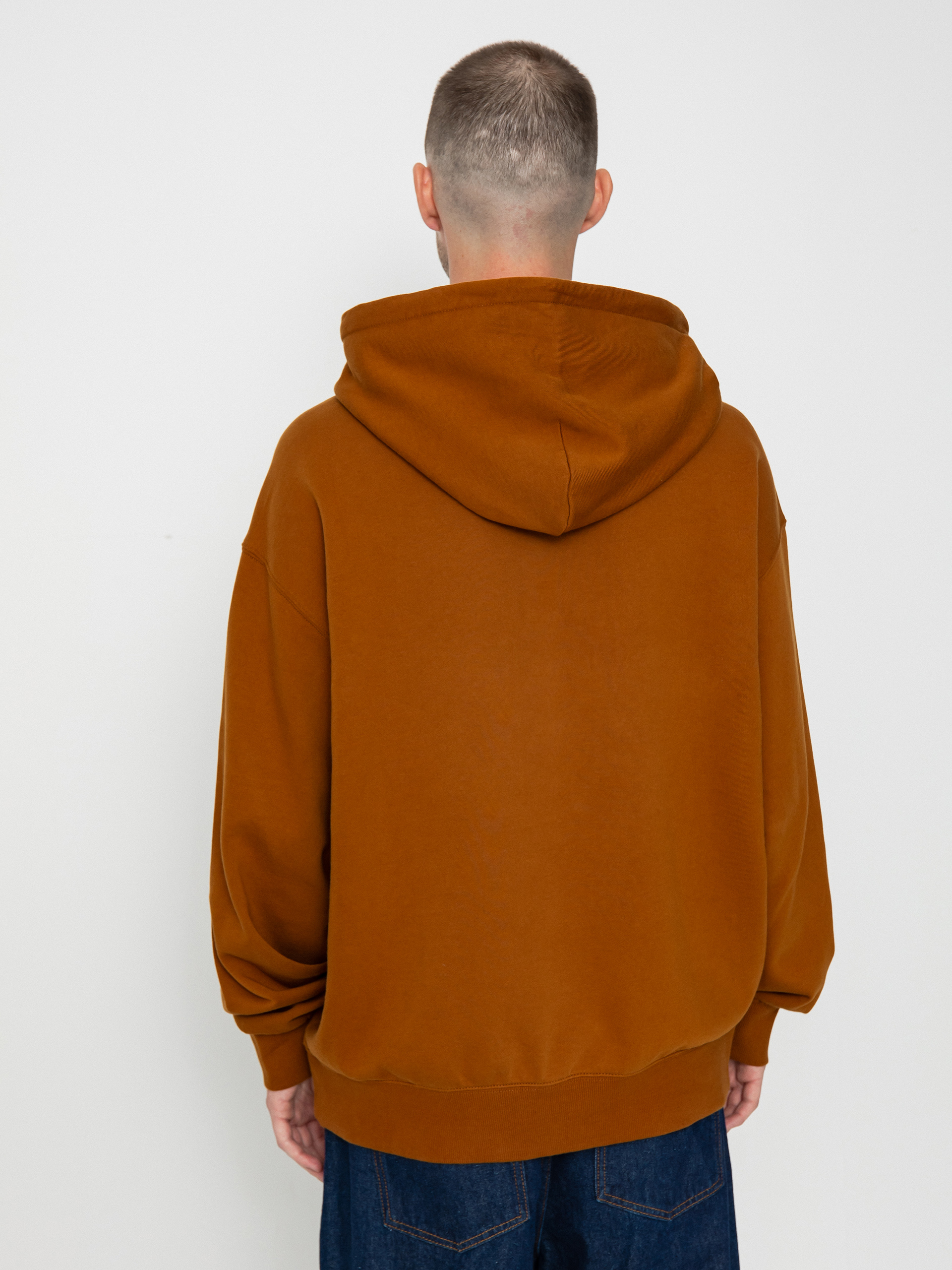 Carhartt WIP Heart Patch HD Hoodie (deep h brown)