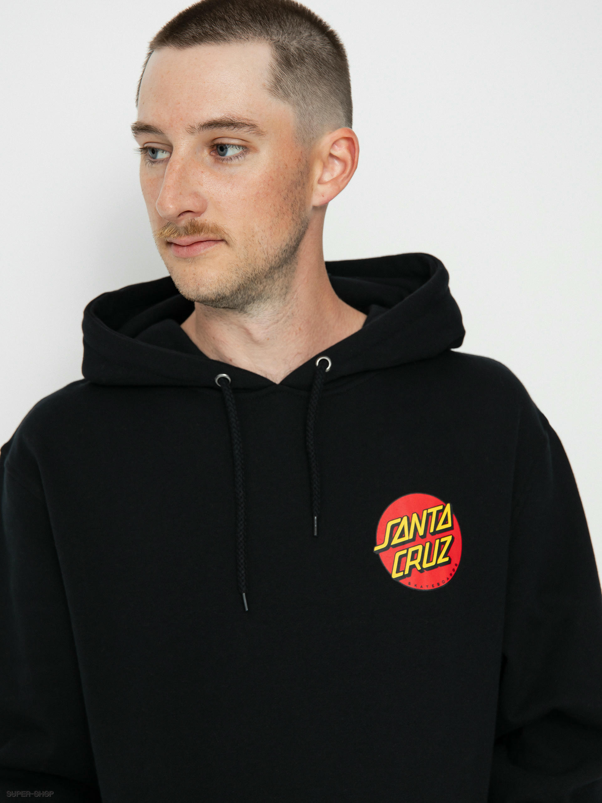 Santa cruz classic dot spider hot sale black hoodie