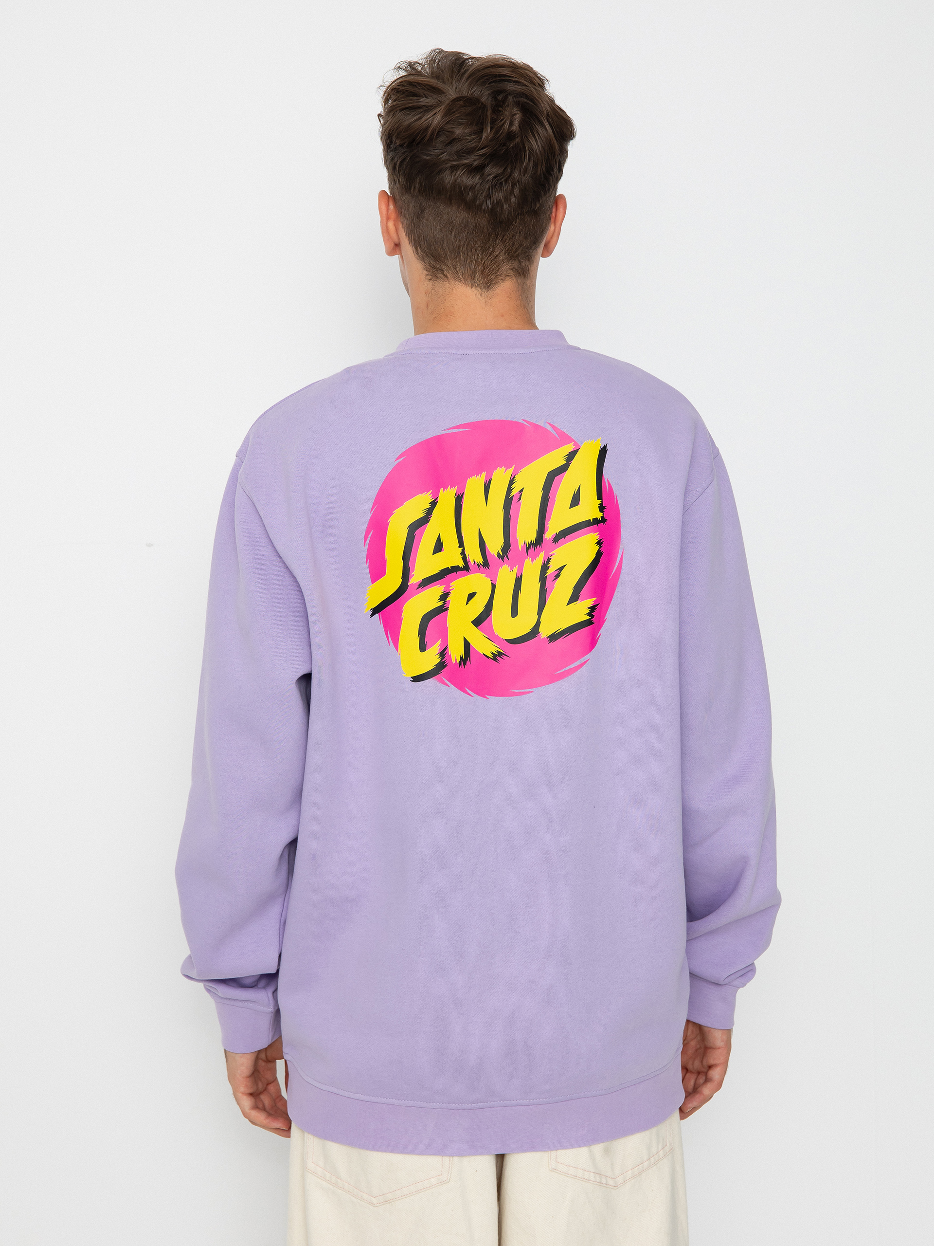 Santa Cruz Style Dot Sweatshirt (digital lavender)