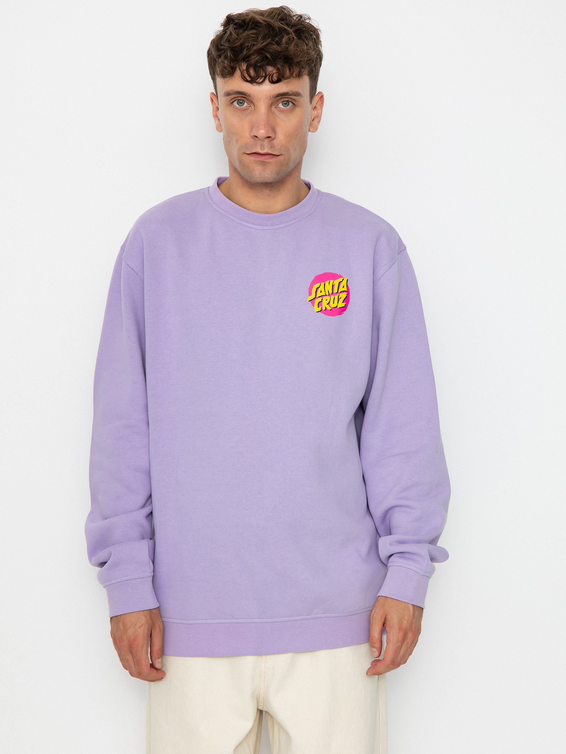 Santa Cruz Style Dot Sweatshirt (digital lavender)