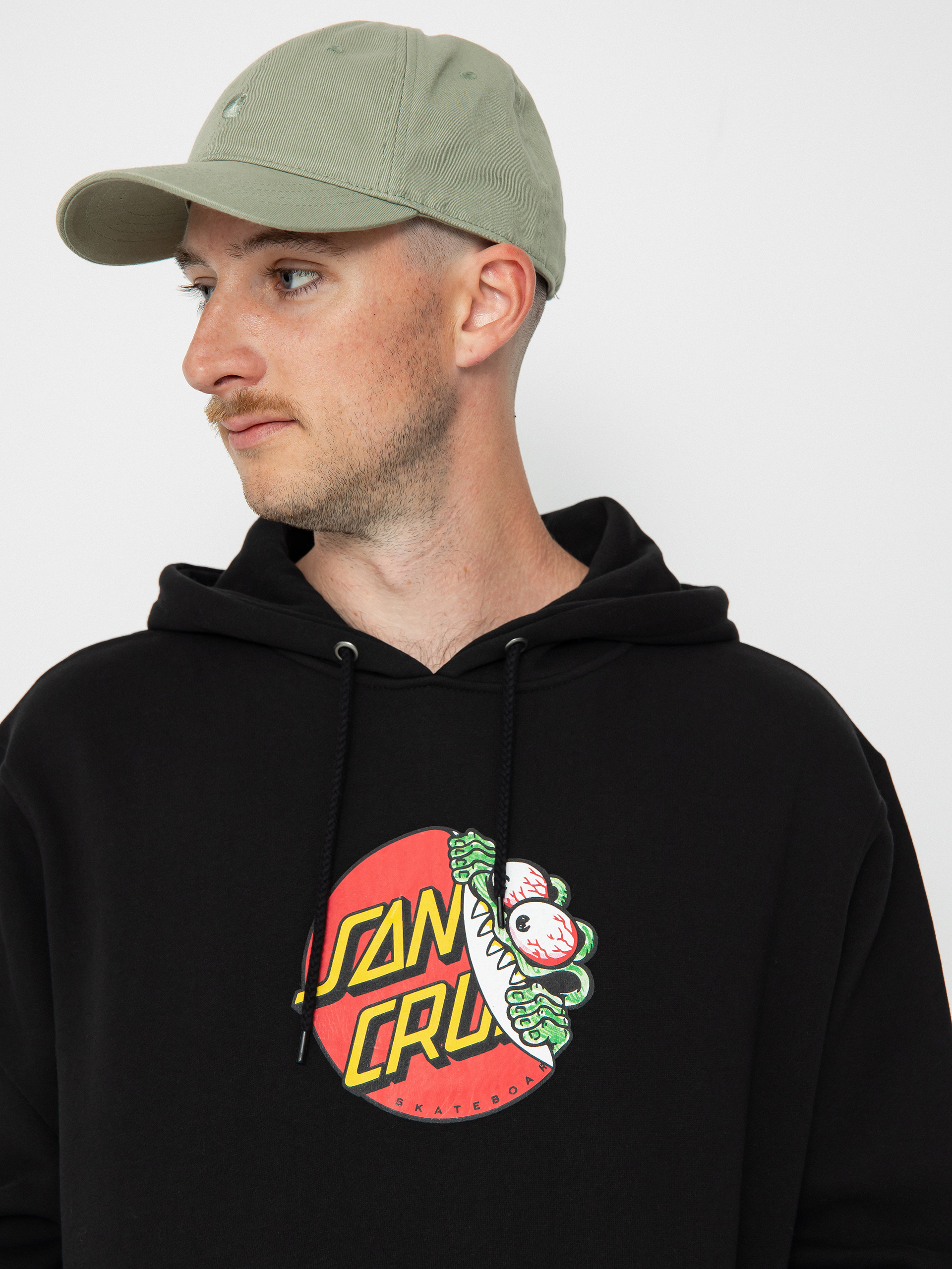 Santa Cruz Beware Dot Front HD Hoodie (black)