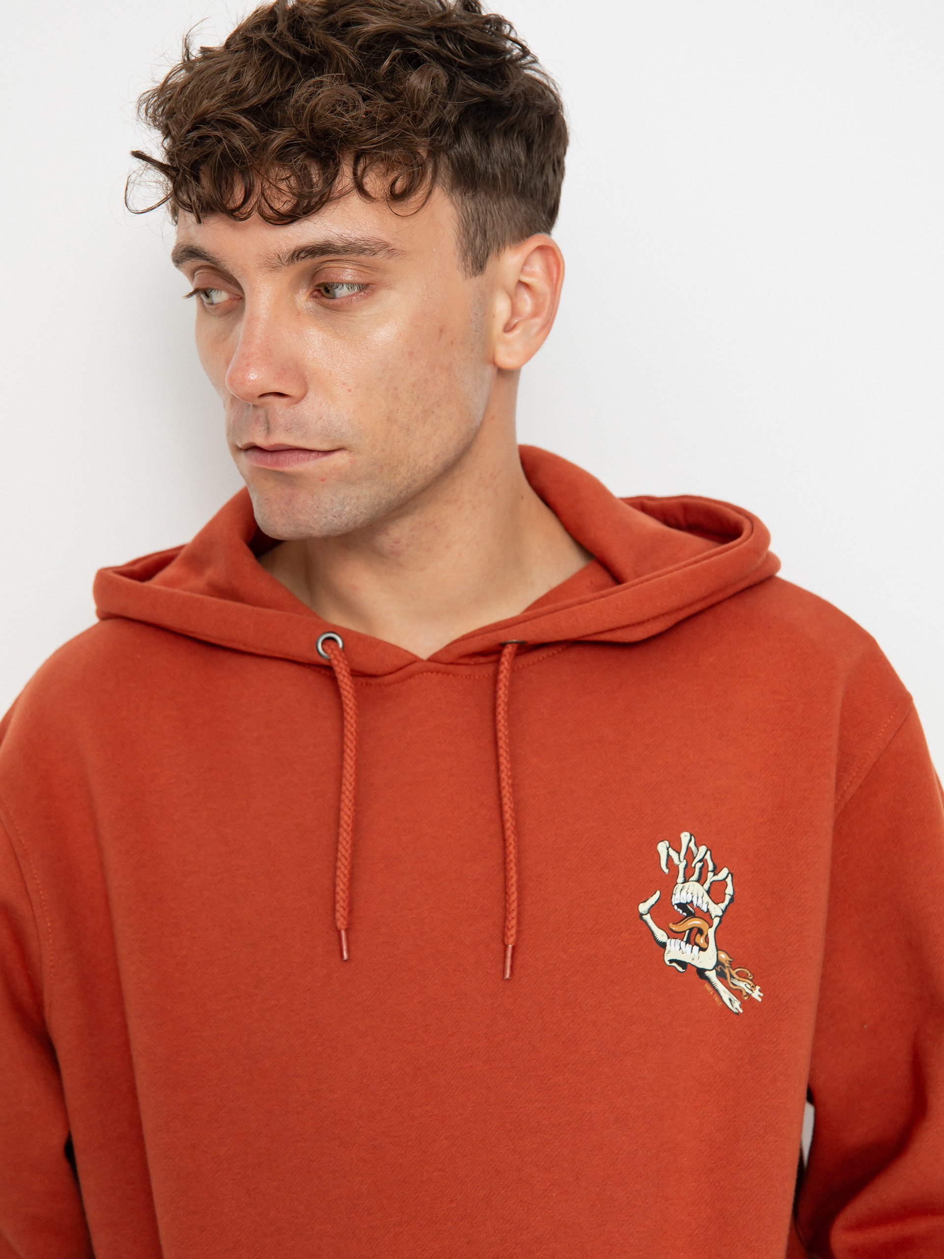 Santa Cruz Bone Hand Cruz HD Hoodie (terracotta)