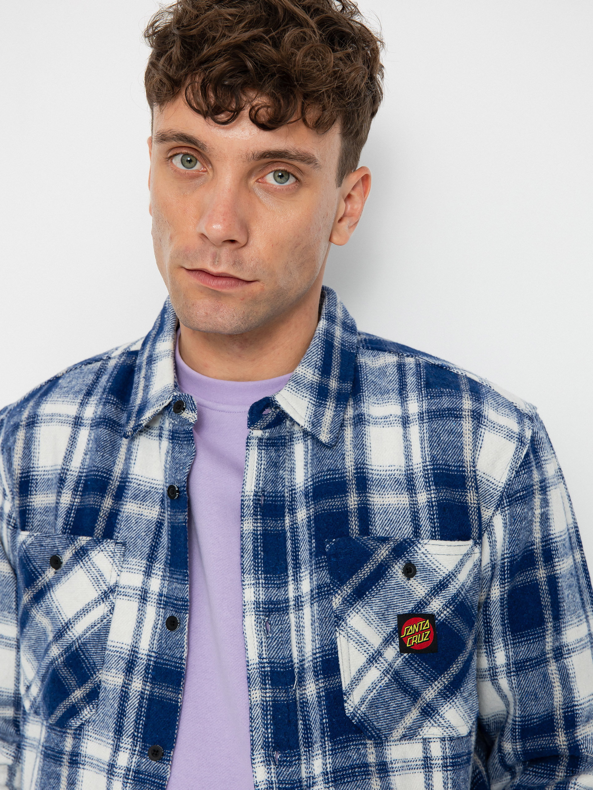 Santa Cruz Apex Hemd (blue check)