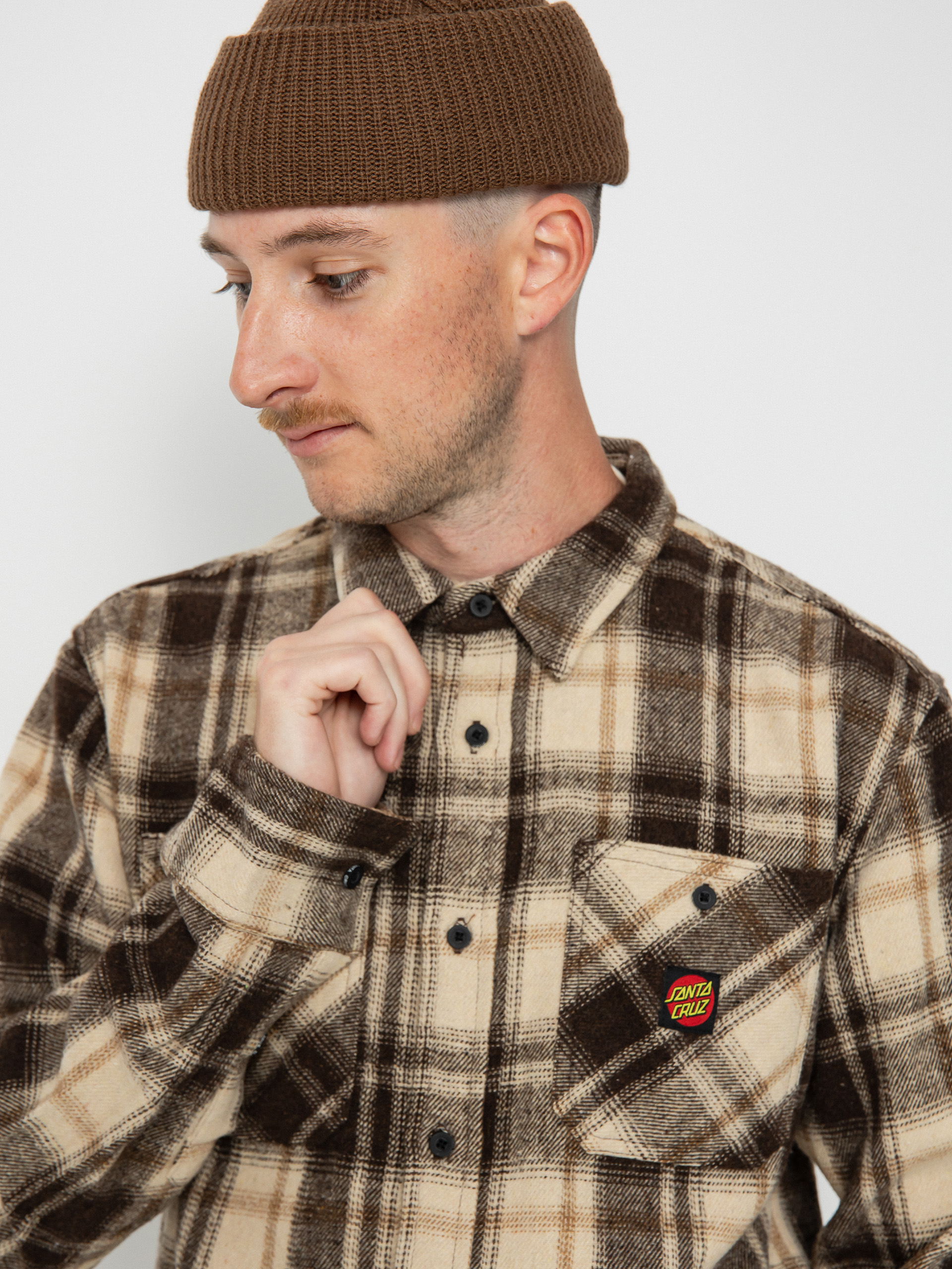 Santa Cruz Apex Hemd (brown check)