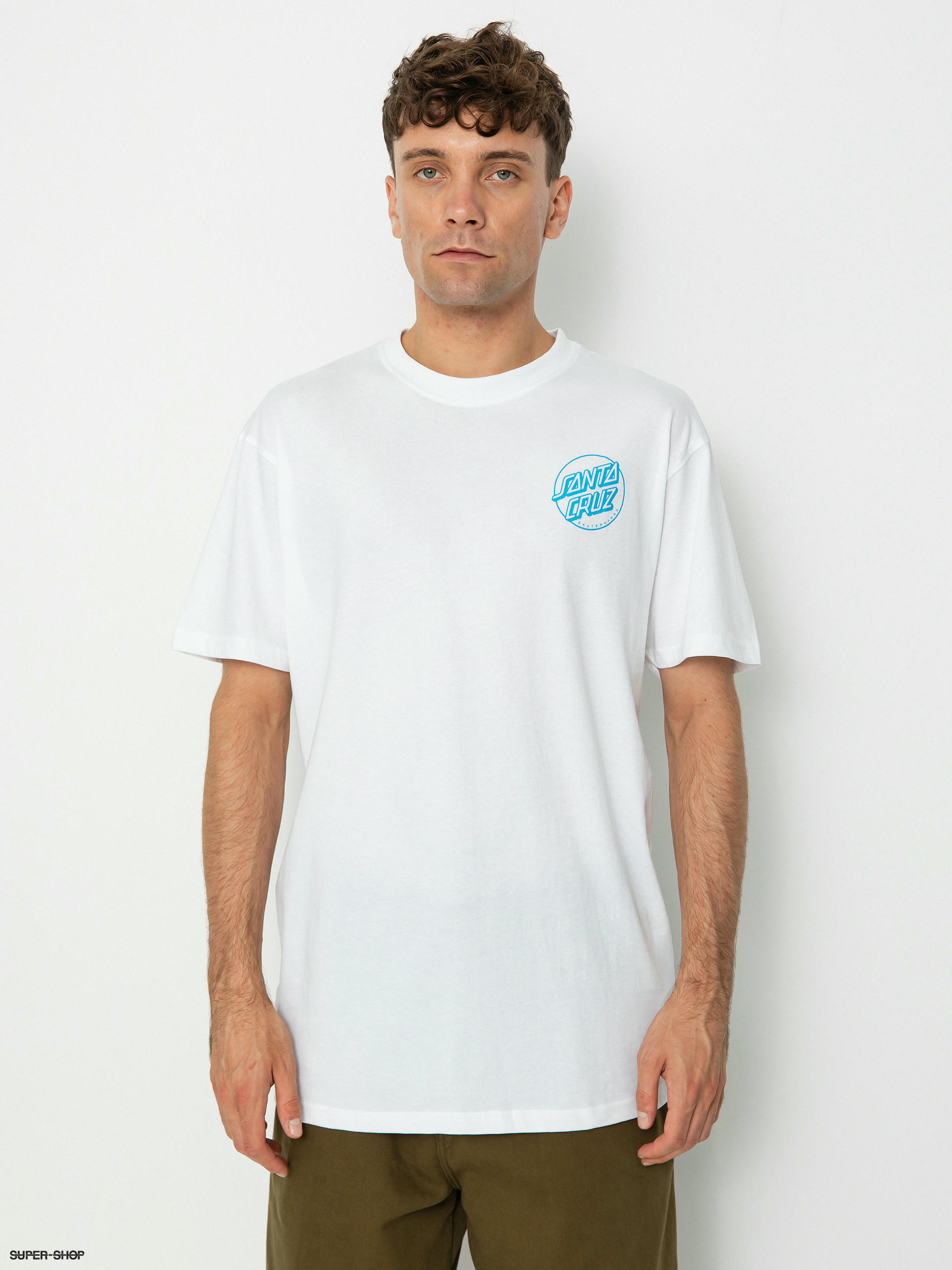 Santa Cruz Dressen Mash Up Opus T shirt white