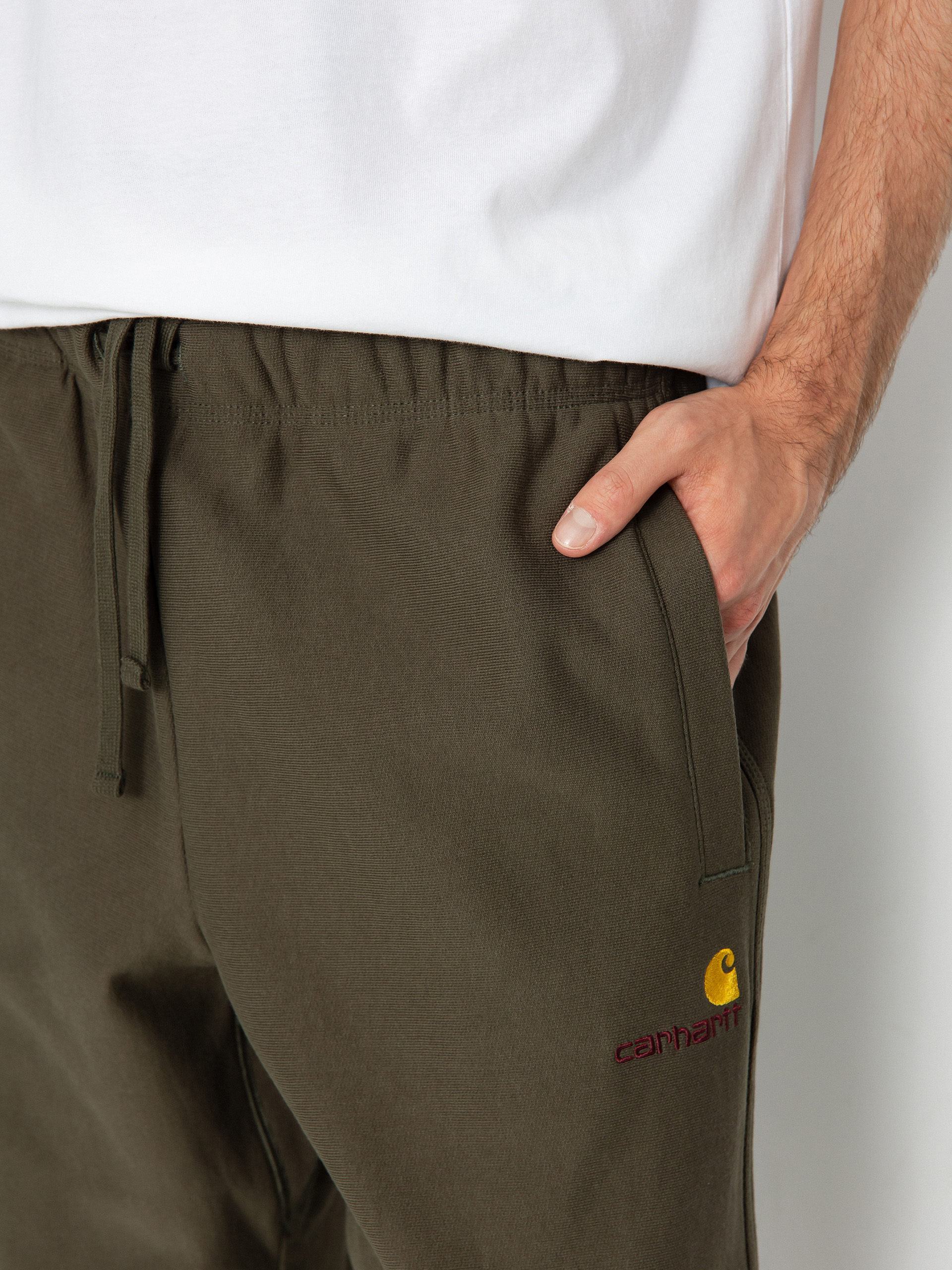 Carhartt WIP American Script Jogging Pants (plant)
