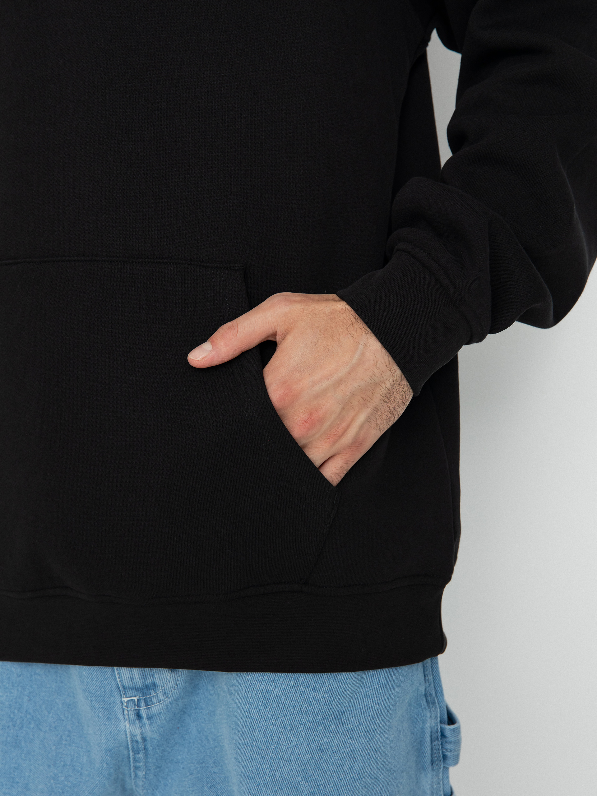 Santa Cruz Roskopp Rigid Face Front HD Hoodie (black)