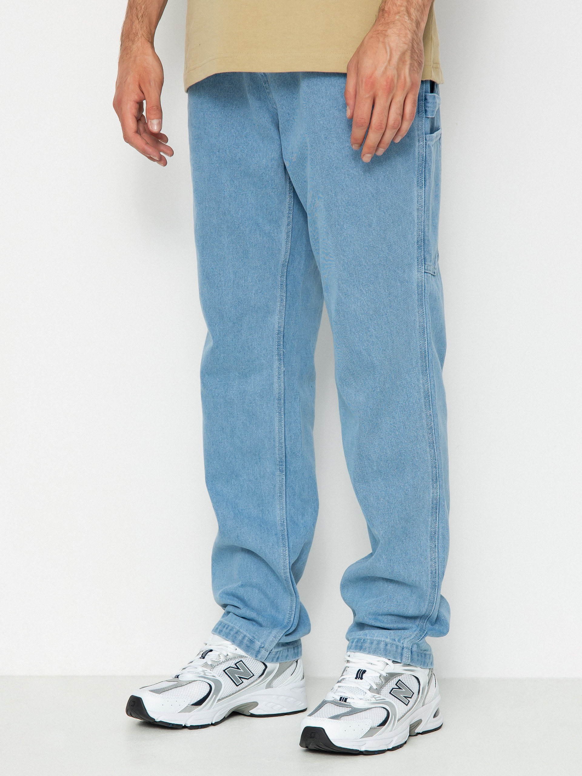 【EZKATON】24SS★ Stone Washed Painter Pants Santa Cruz Classic Painters Pants - blue (stone wash)