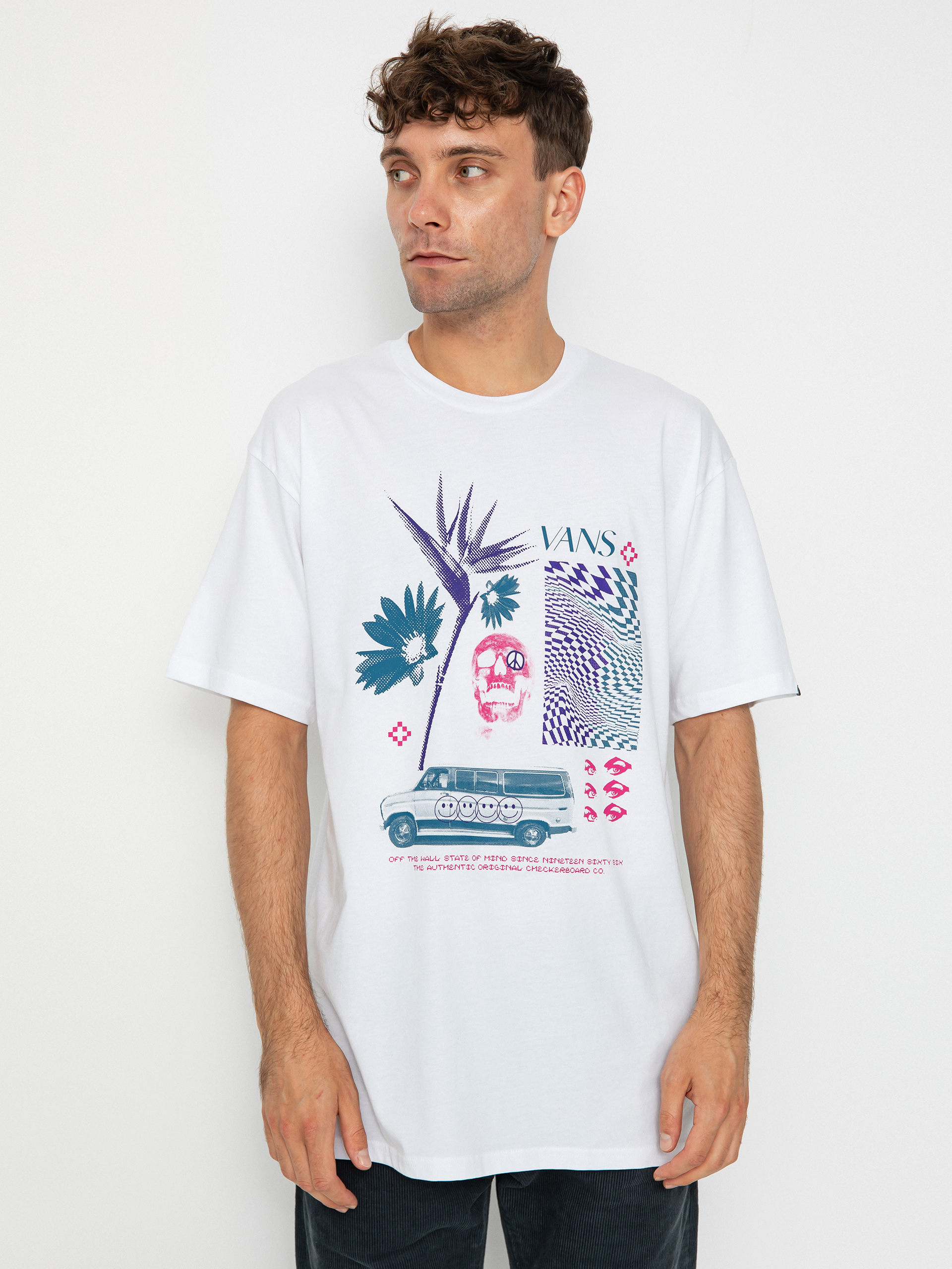 Vans Warped Vacation T-shirt (white)