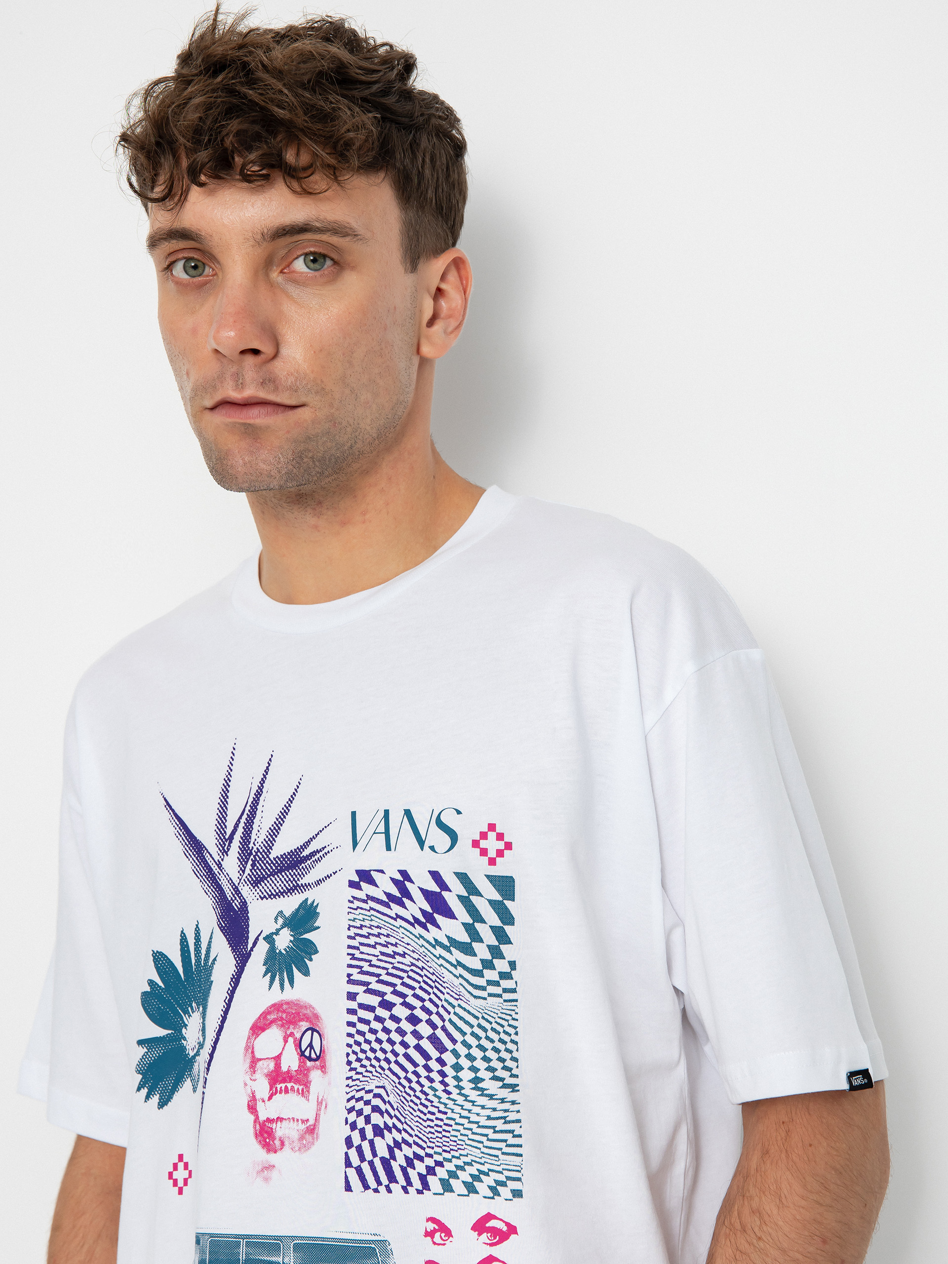 Vans Warped Vacation T-Shirt (white)