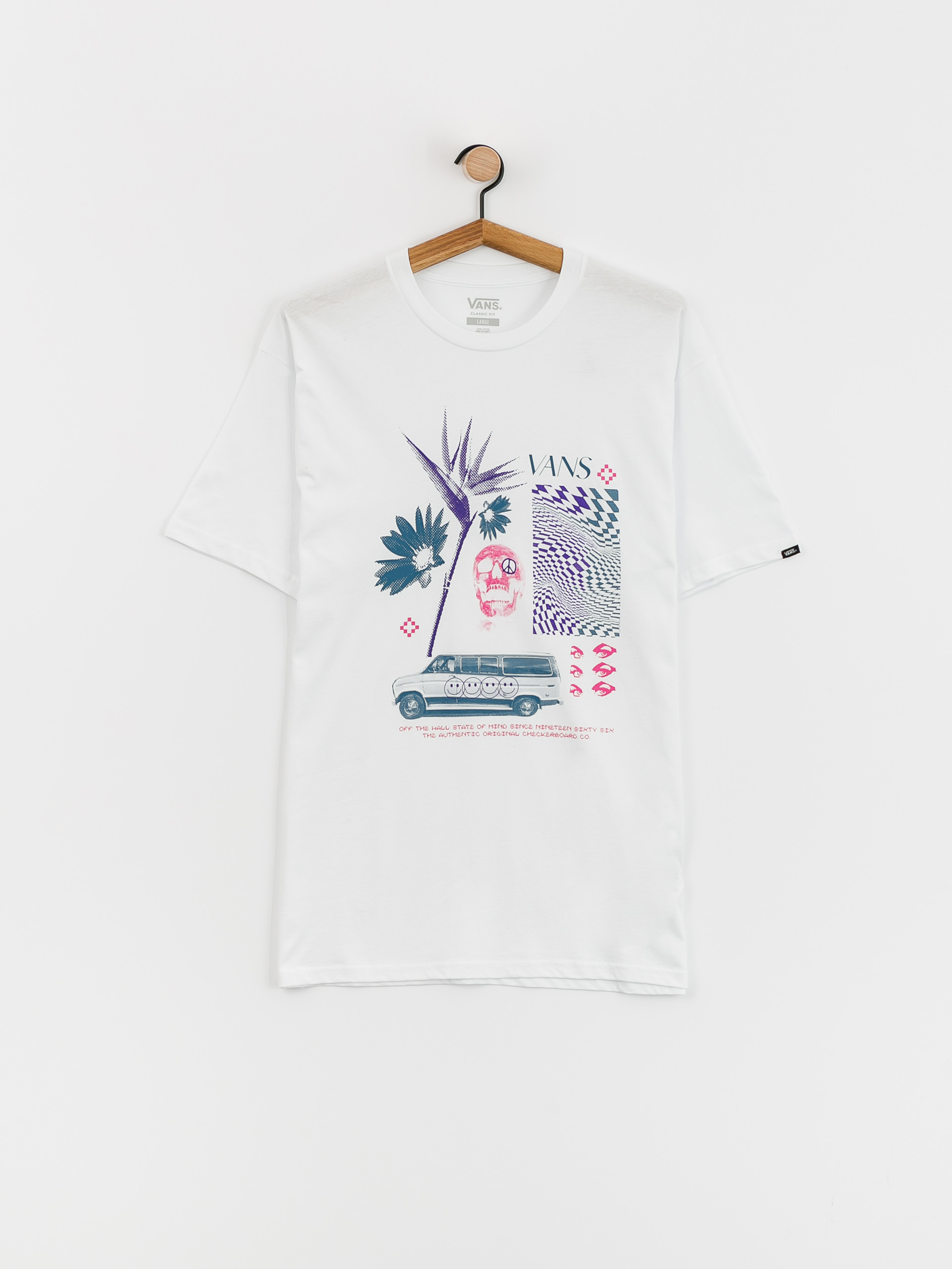 Vans Warped Vacation T-Shirt (white)