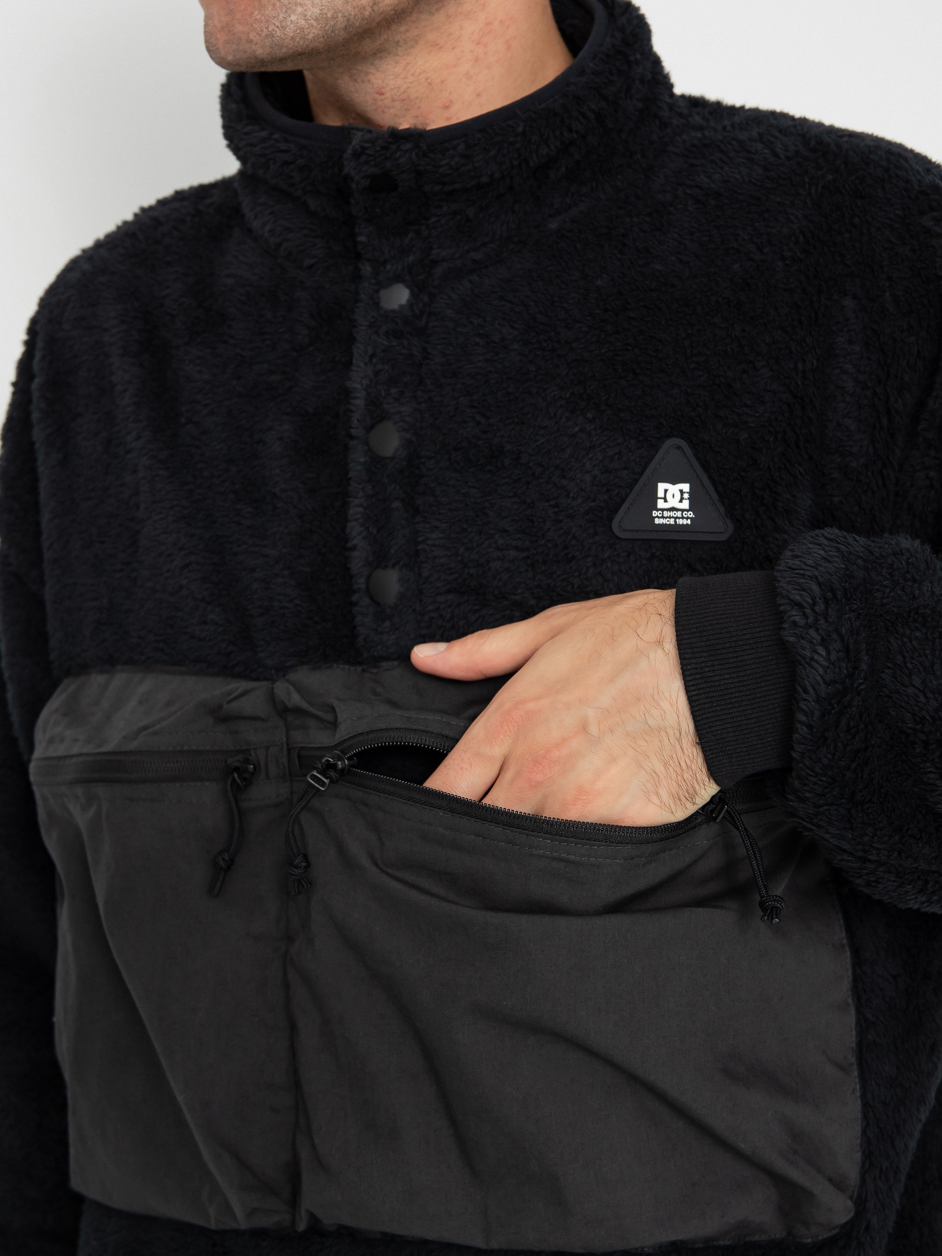 Mens DC Avalon Fleece  (black)