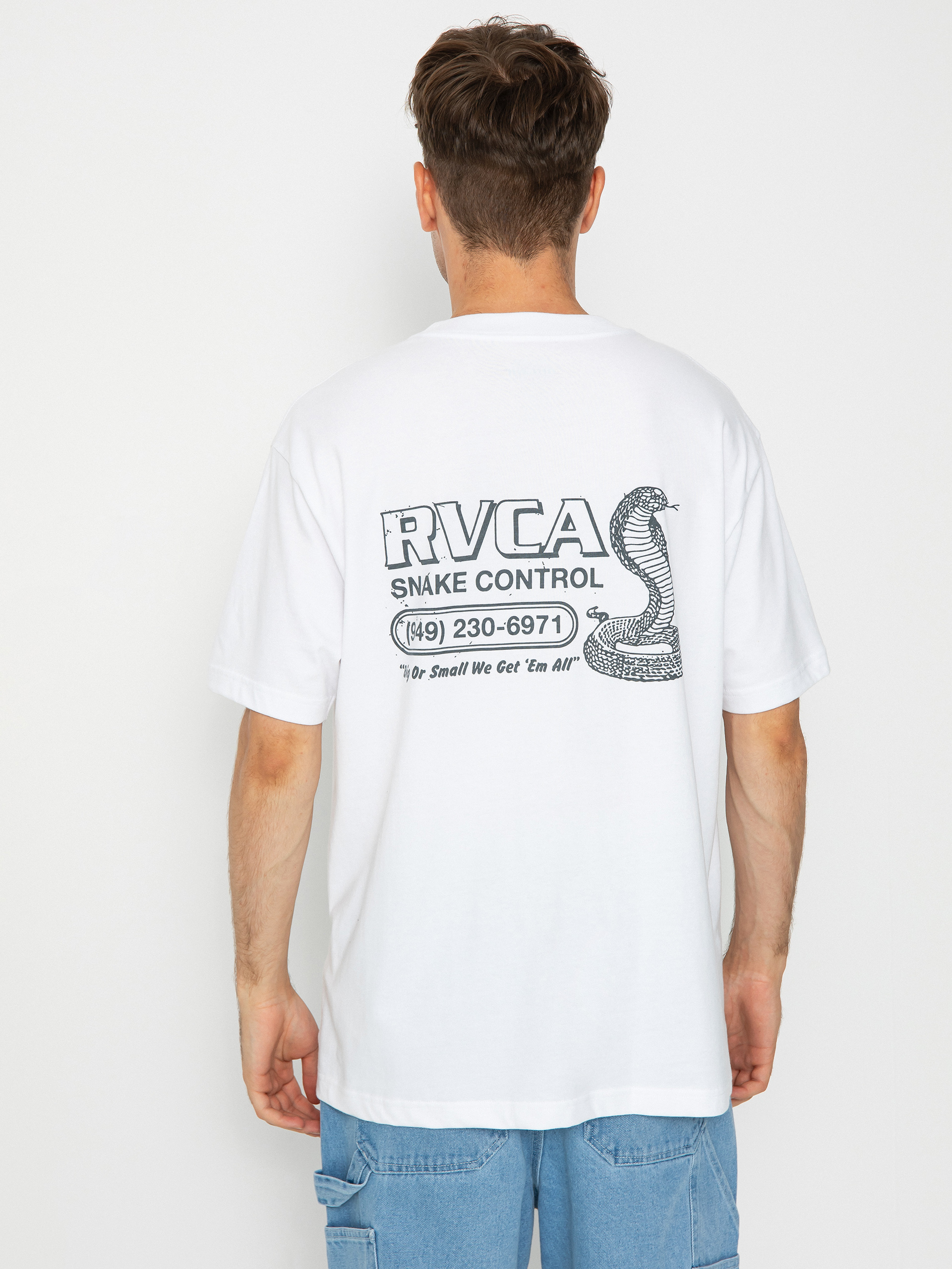 RVCA Snake Contro T-Shirt (white)