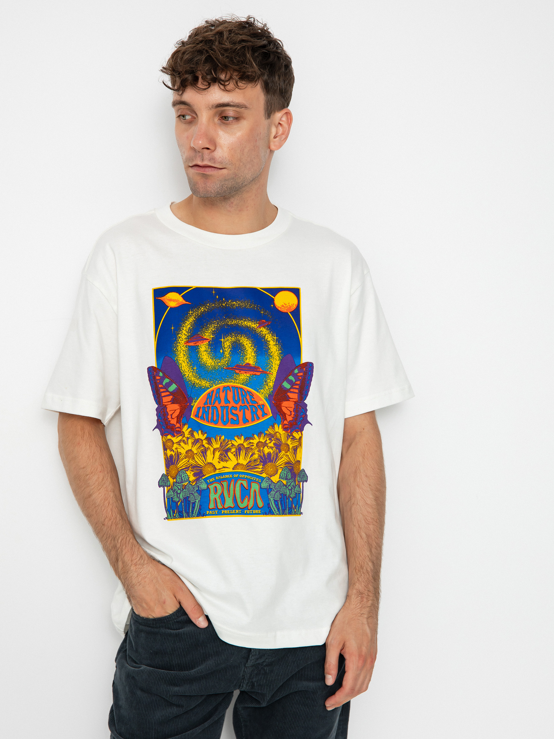 RVCA Spaced Out T-Shirt (salt)