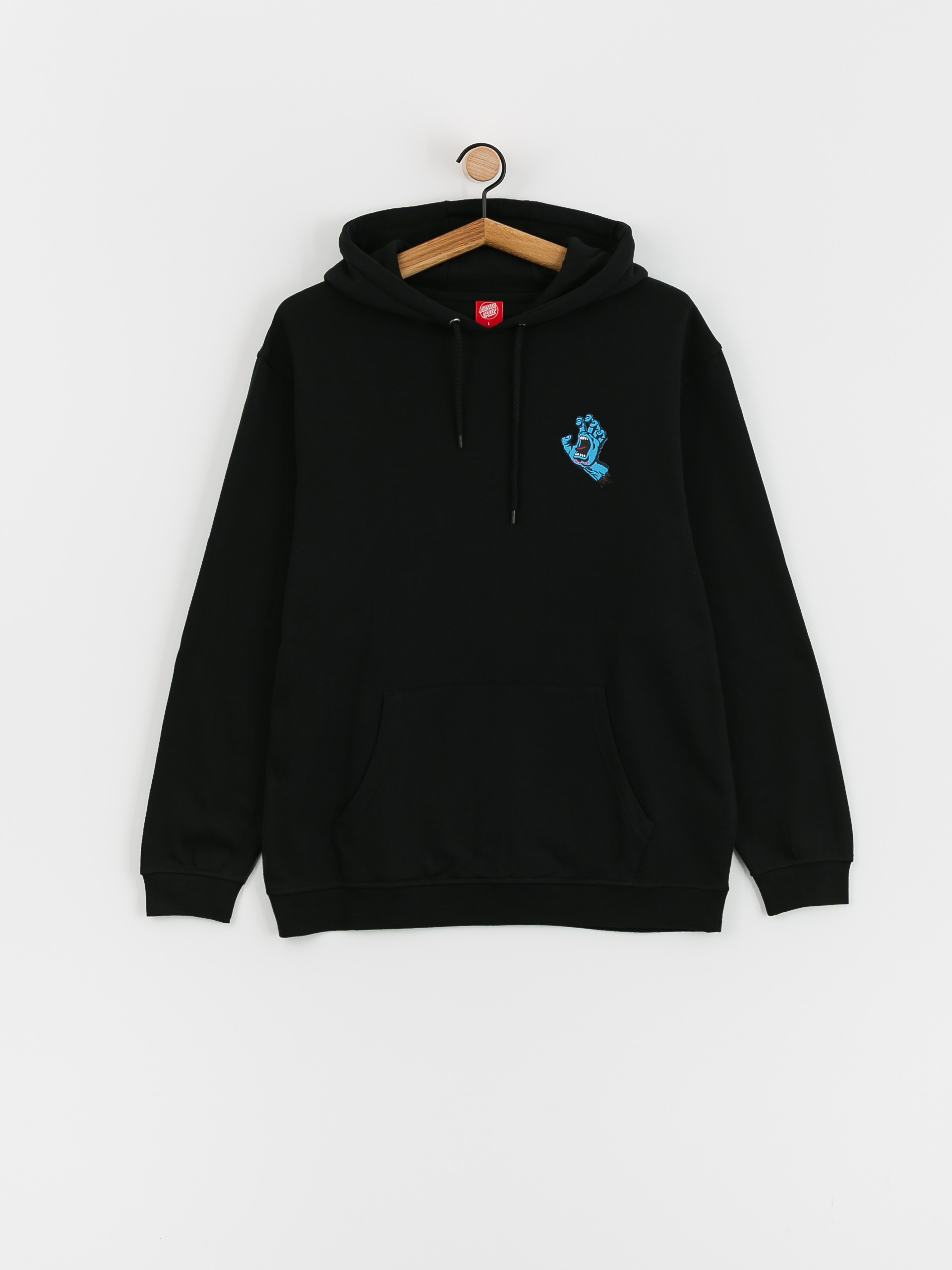 Santa Cruz Screaming Hand Chest HD Hoodie (black)