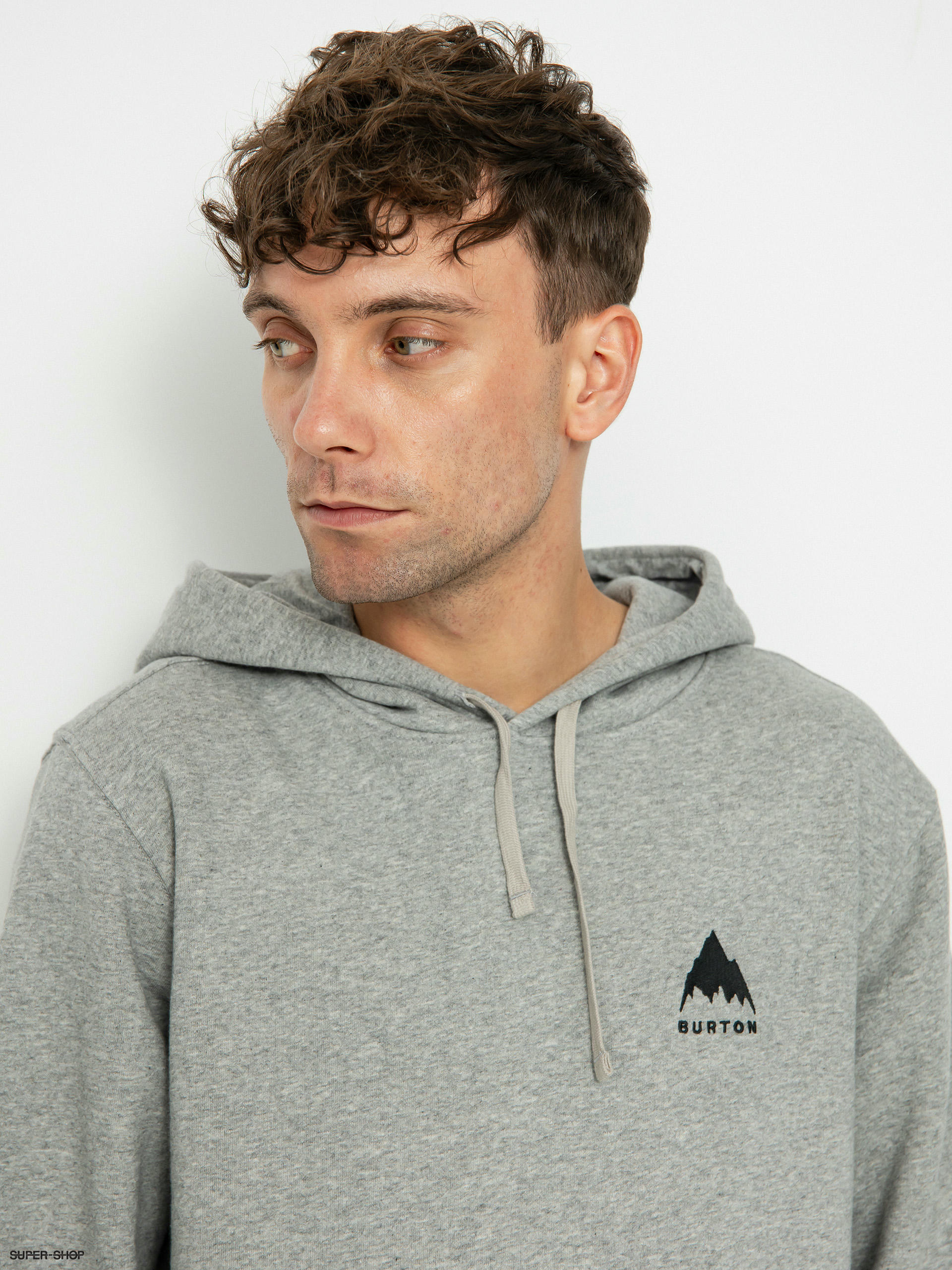 Burton Mountain HD Hoodie gray heather