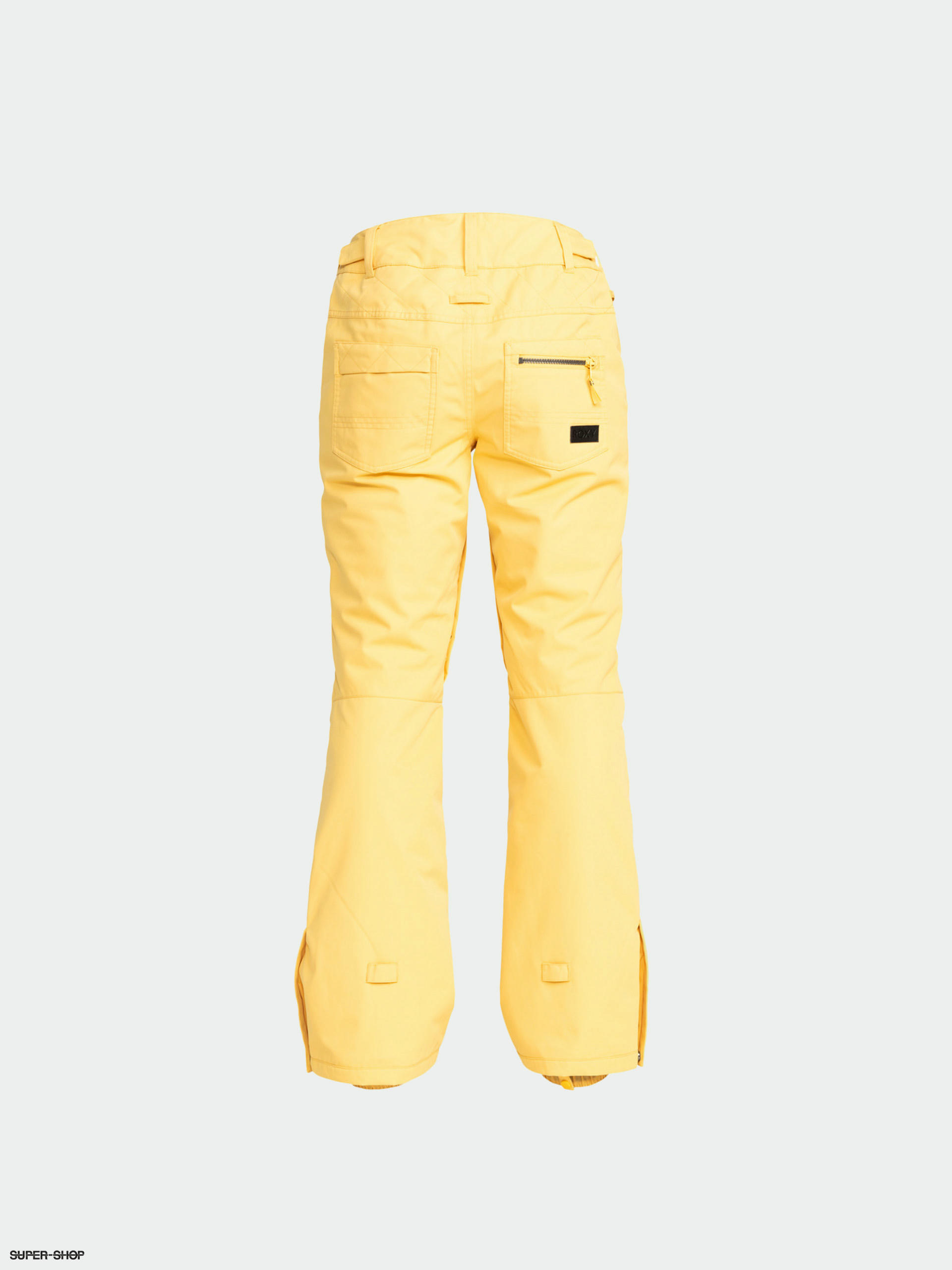 Yellow snowboard sale pants womens