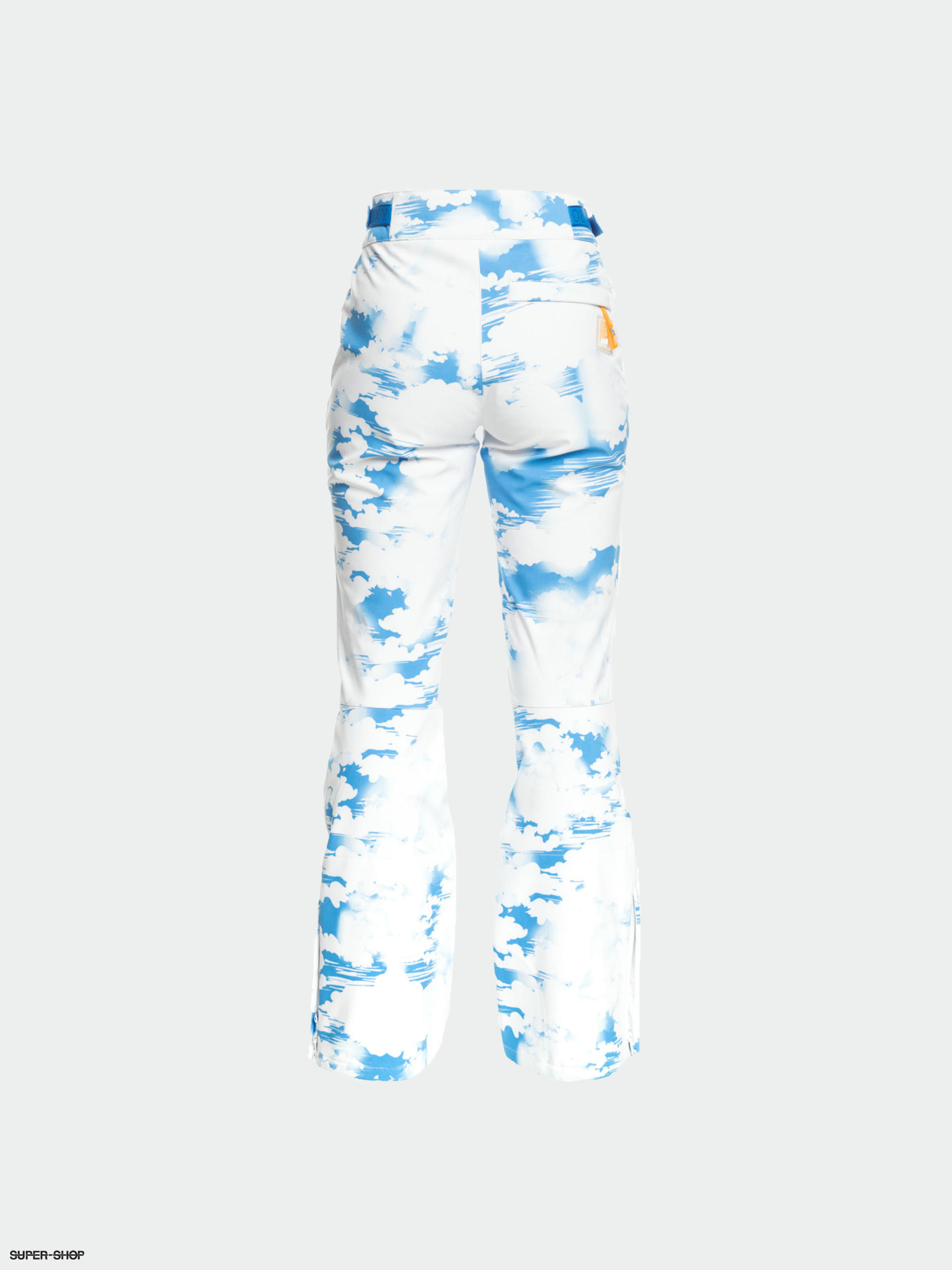 Womens Roxy Chloe Kim Snowboard pants (azure blue clouds)