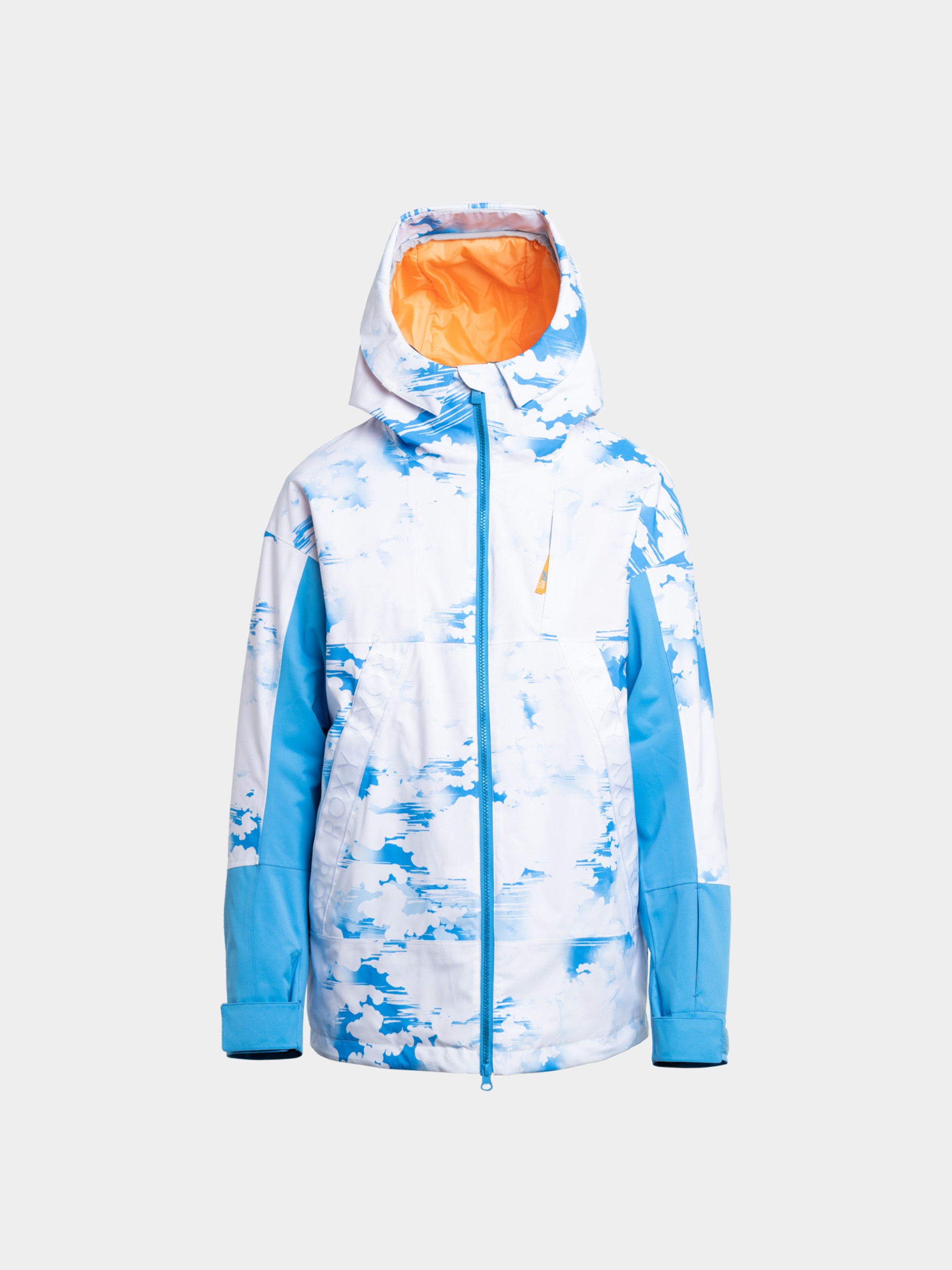 Womens Roxy Chloe Kim Snowboard jacket (azure blue clouds)