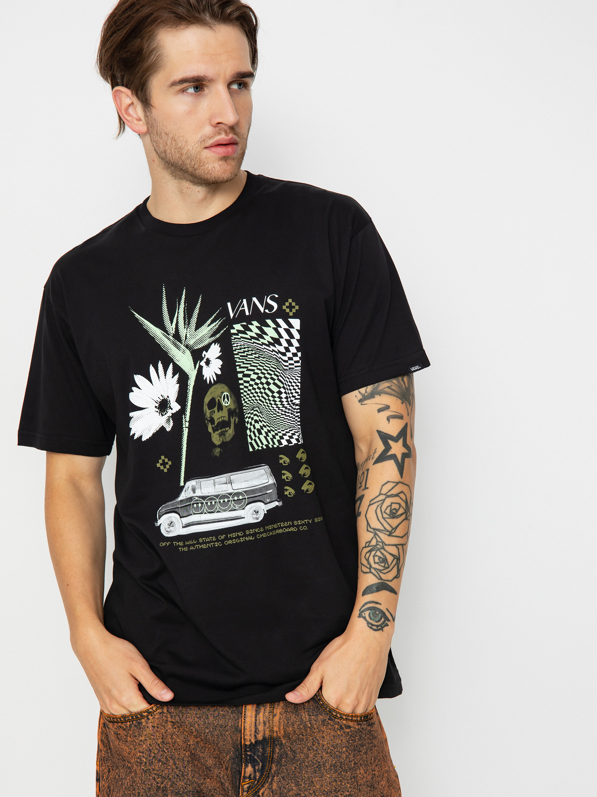 Vans Warped Vacation T-shirt (black)