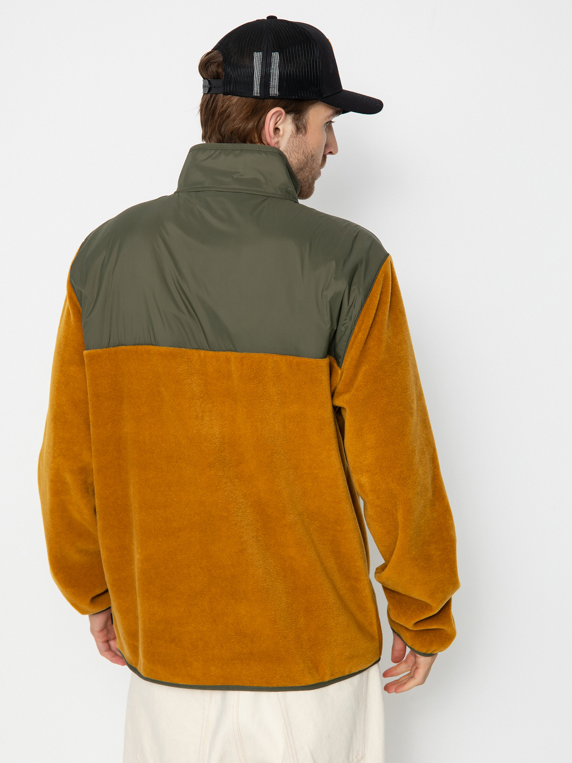 Mens Vans Mammoth Fleece (golden brown/grape leaf)