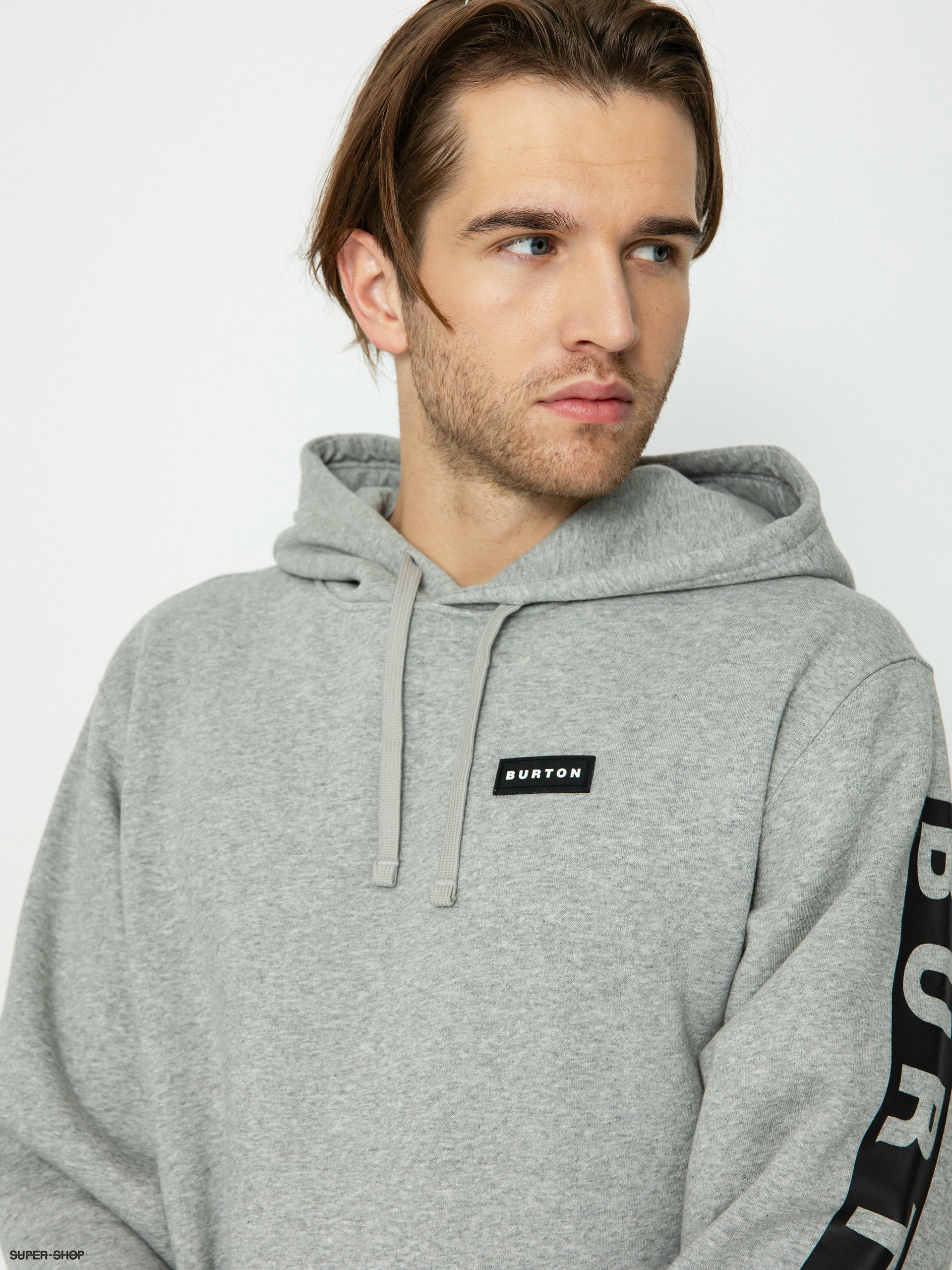 Burton Vault HD Hoodie grey gray heather