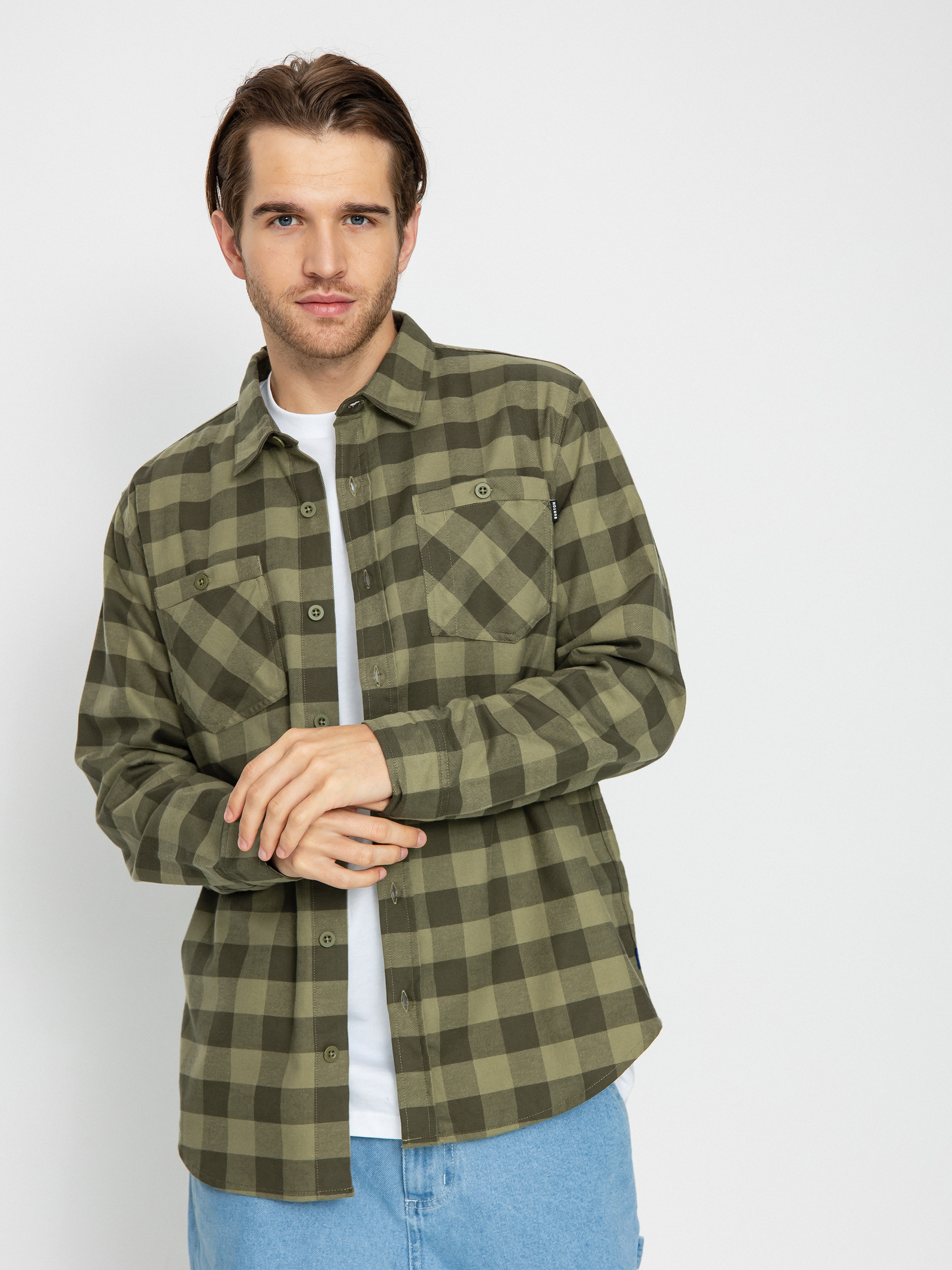 Burton flannel hot sale snowboard jacket