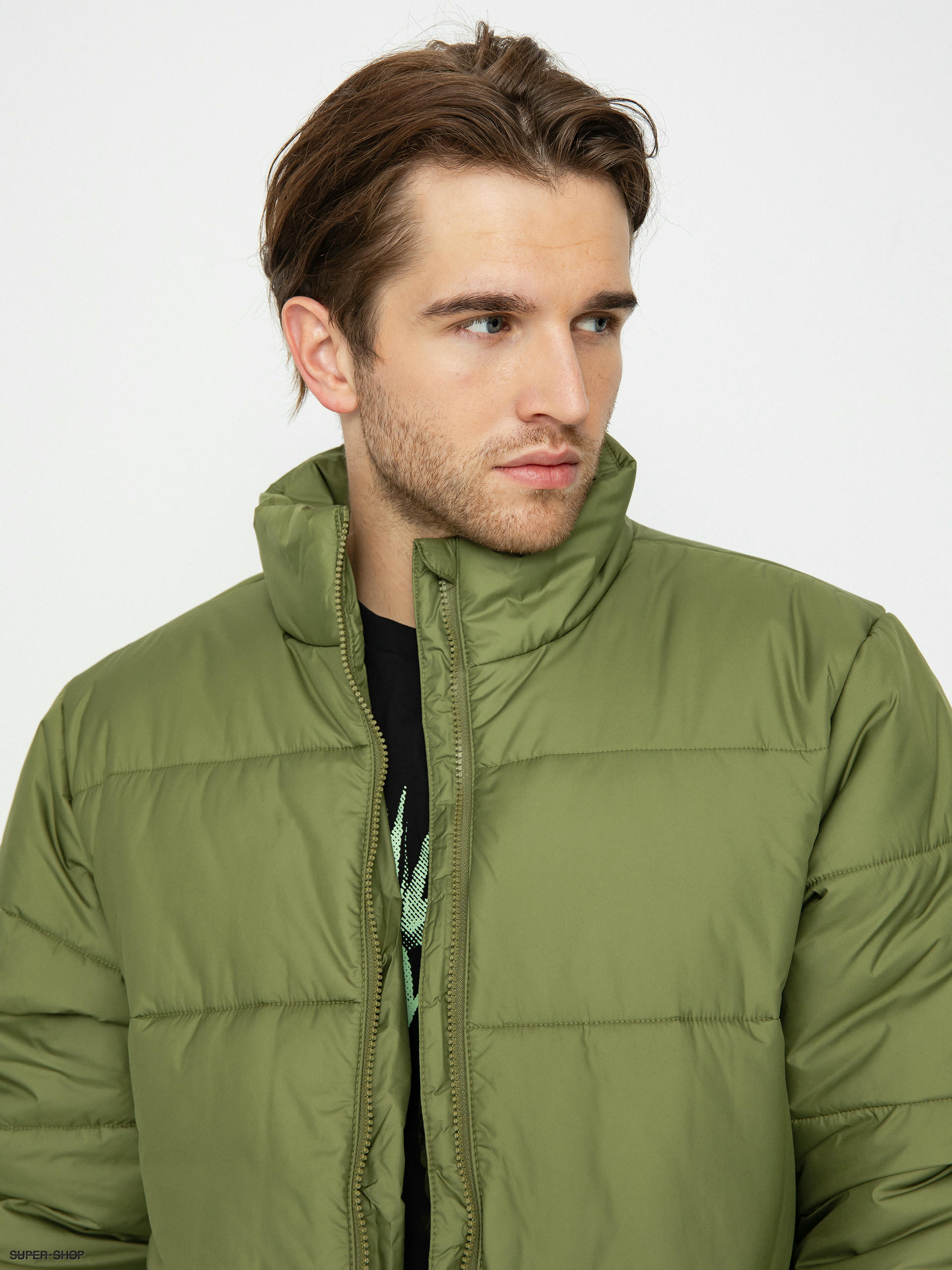 Vans olive green on sale jacket